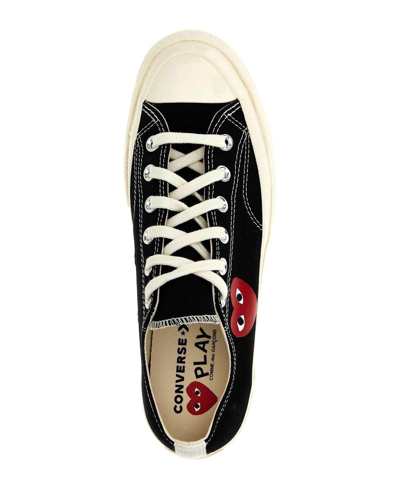 Comme des Garçons Sneakers Play X Converse - Black
