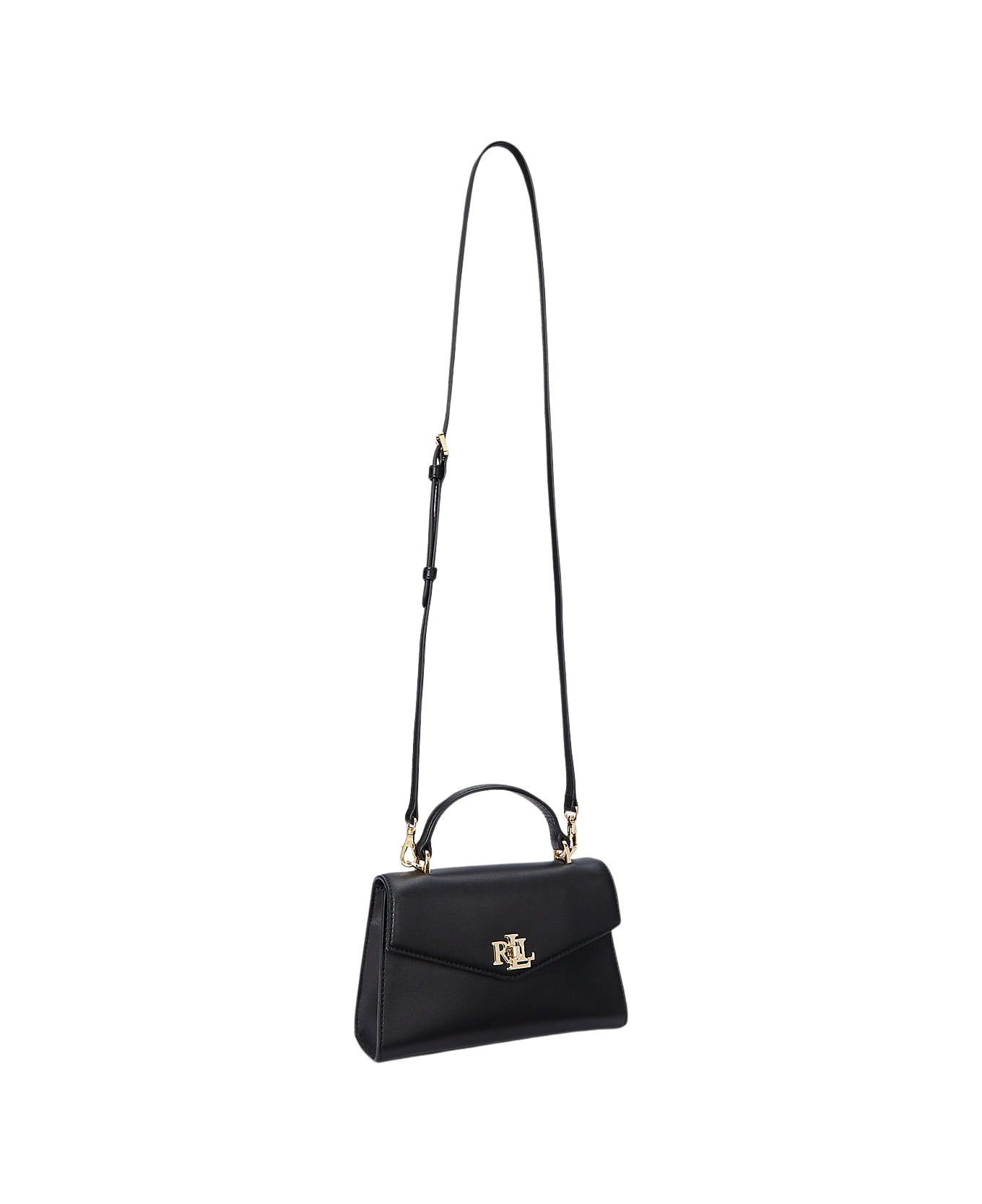 Ralph Lauren Farrah Sm Satchel Small - Black