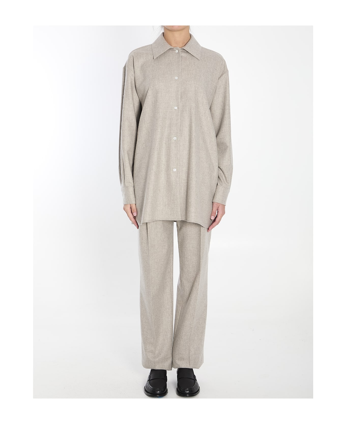 The Row Norbert Trousers - GREY