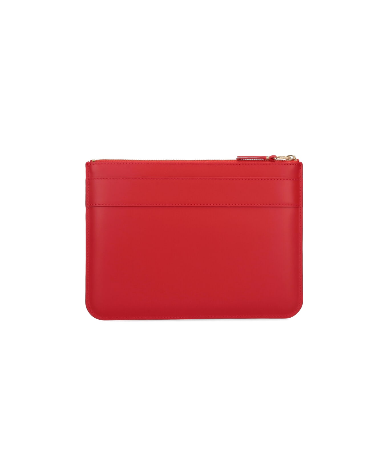 Comme des Garçons Wallet "big Bow" Pouch - Red
