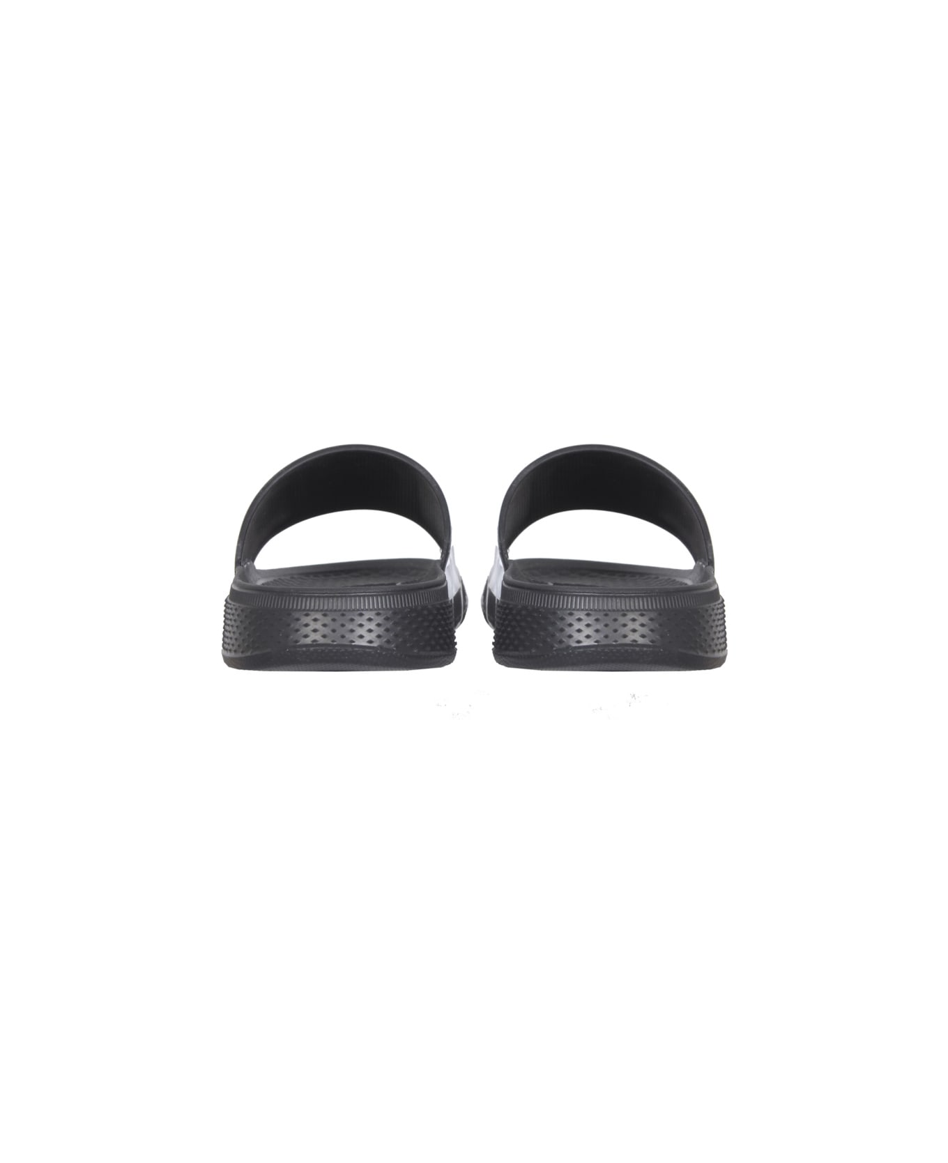 Telfar Rubber Slide Sandals - BLACK