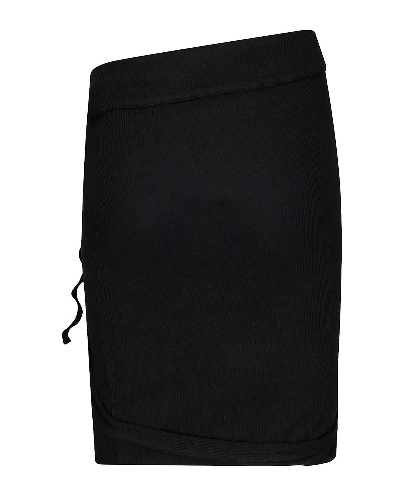 Ottolinger Rib Skirt - BLACK
