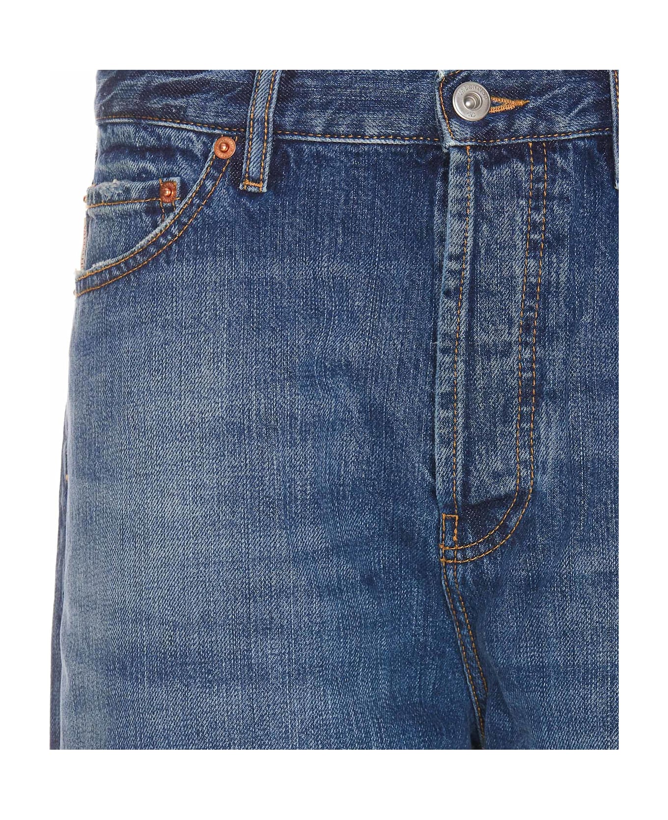 Valentino Garavani Denim Pants - Blue