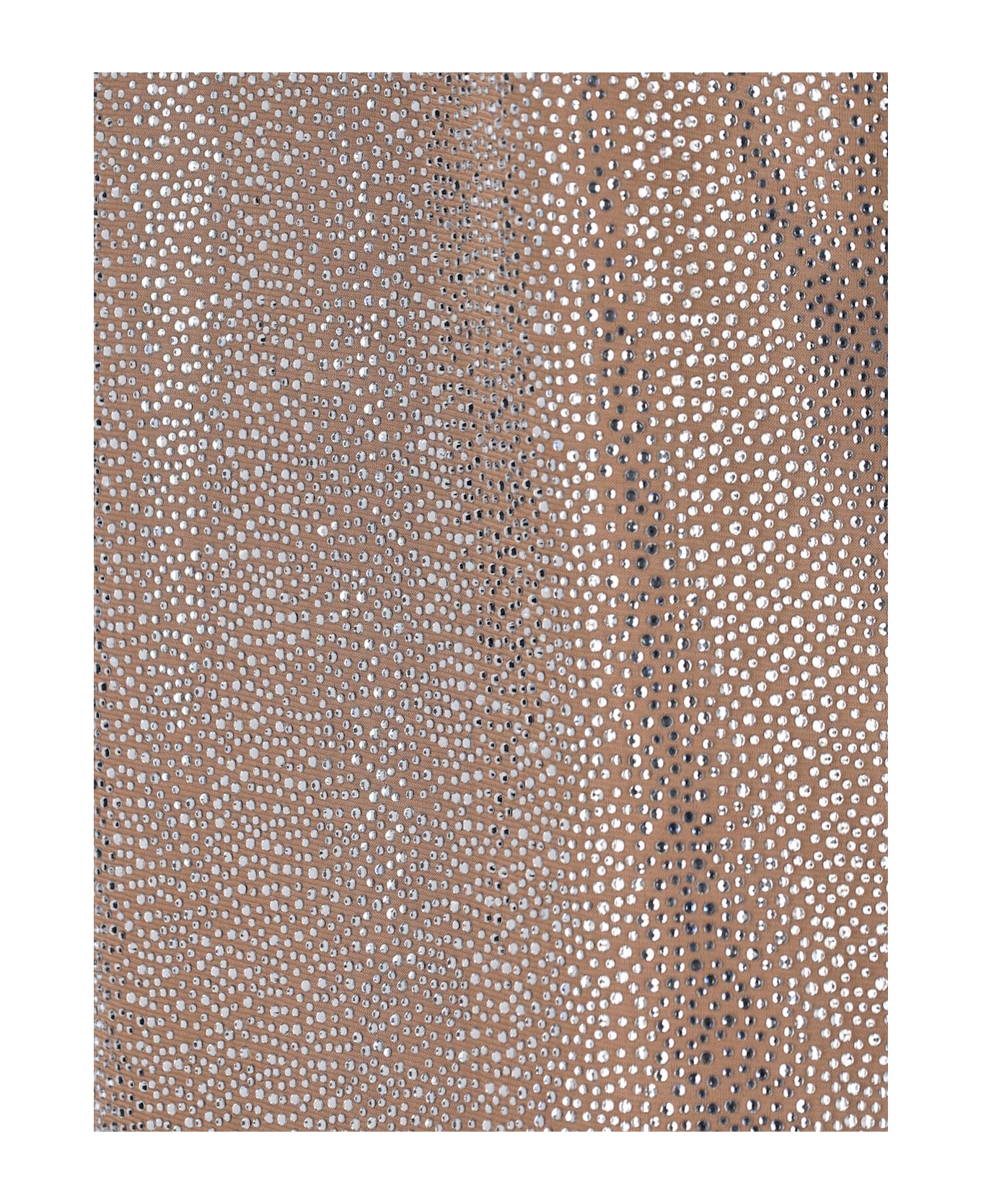 Giuseppe di Morabito Rhinestone Mini Dress - Brown