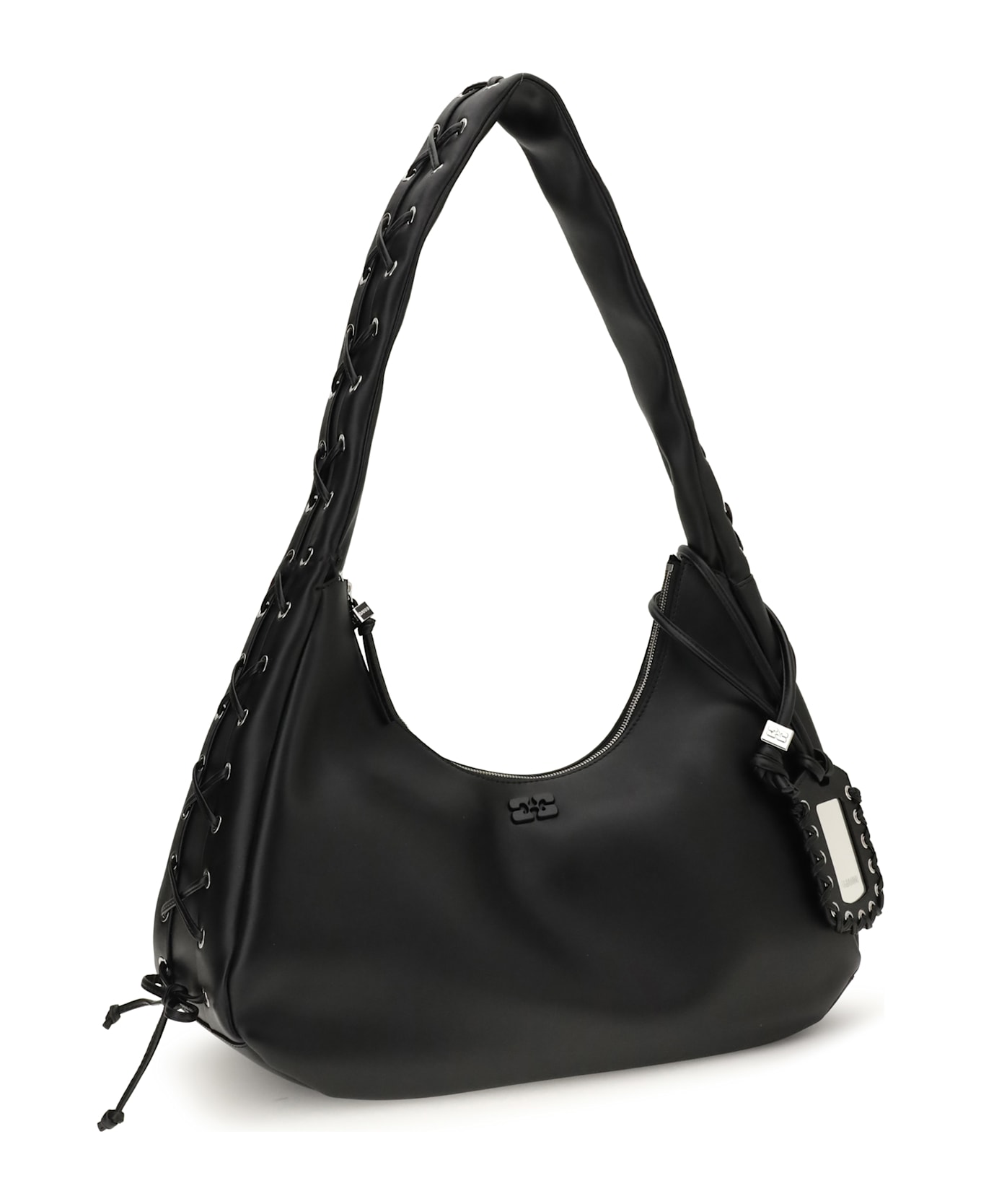 Ganni Medium Laces Hobo Bag