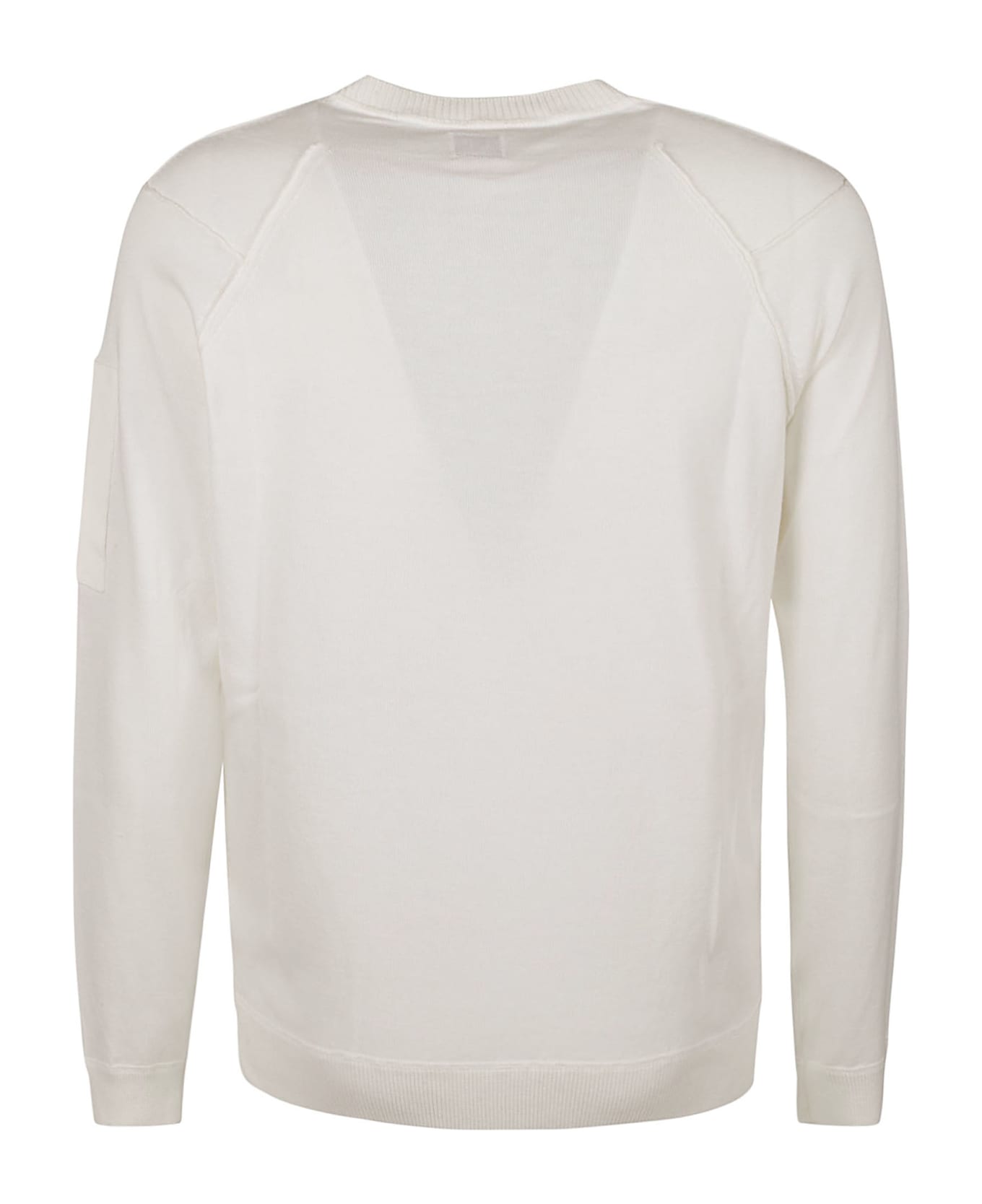 C.P. Company Sea Island Crewneck Sweatshirt - GAUZE WHITE フリース