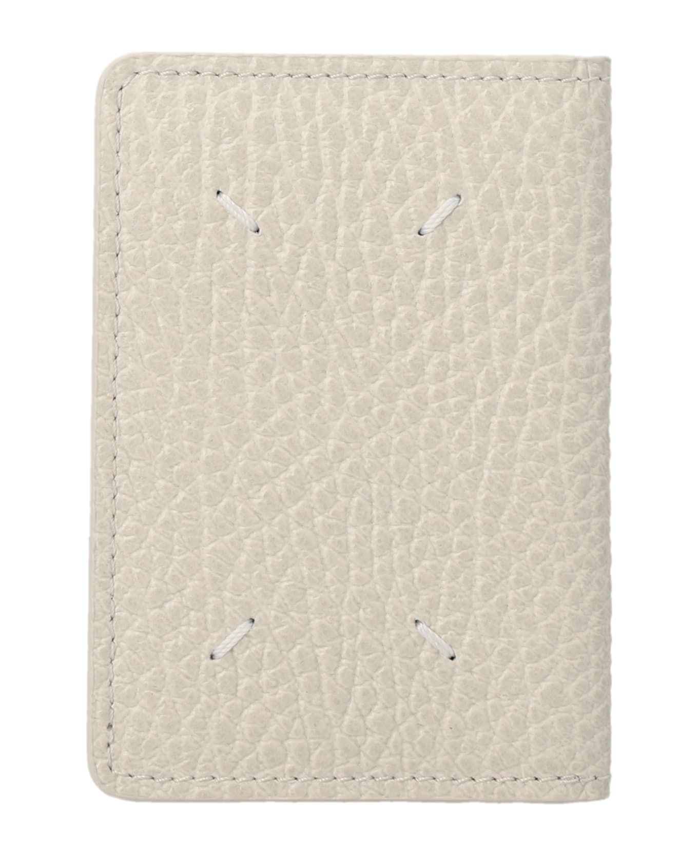 Maison Margiela Stitching  Card Holder - White