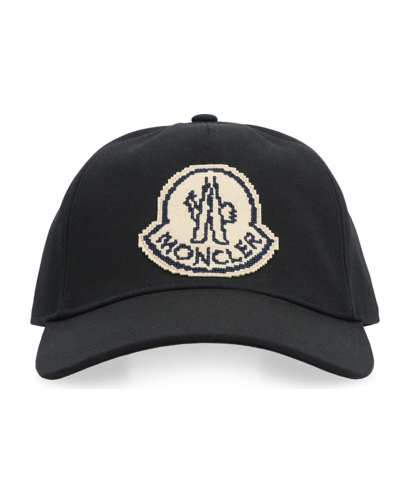 Moncler Logo Baseball Cap - Black