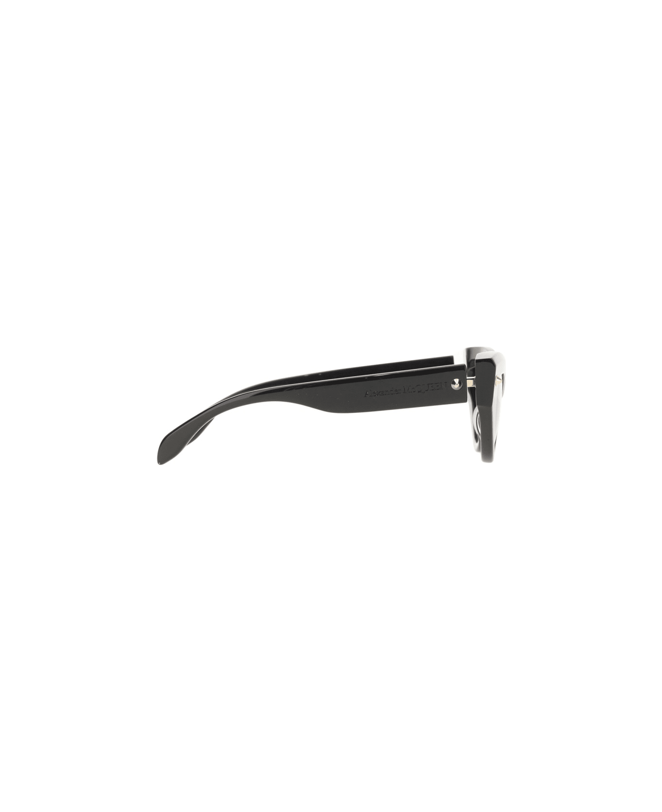 Alexander McQueen Cat-eye Sunglasses Spike Studs - BLACK