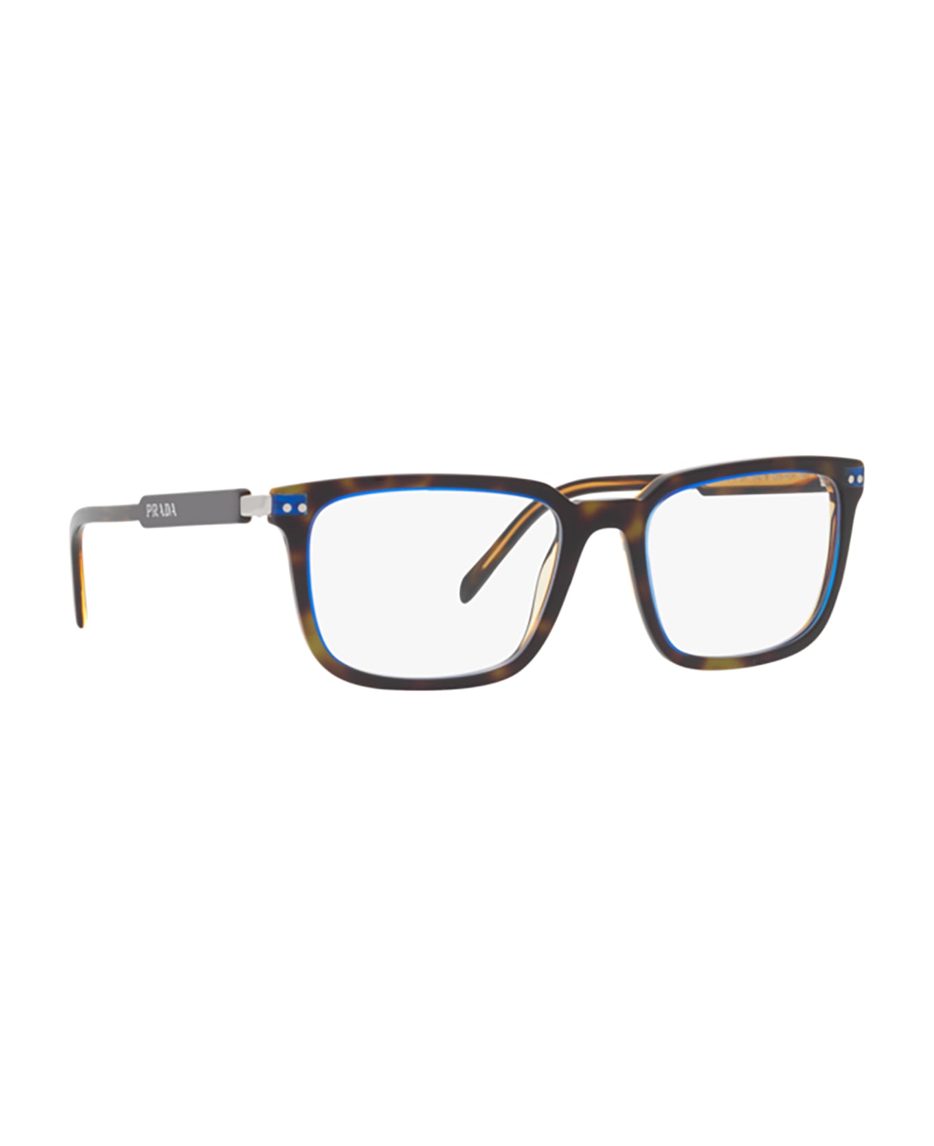 Prada Eyewear Pr 13yv Denim Tortoise Glasses - Denim Tortoise