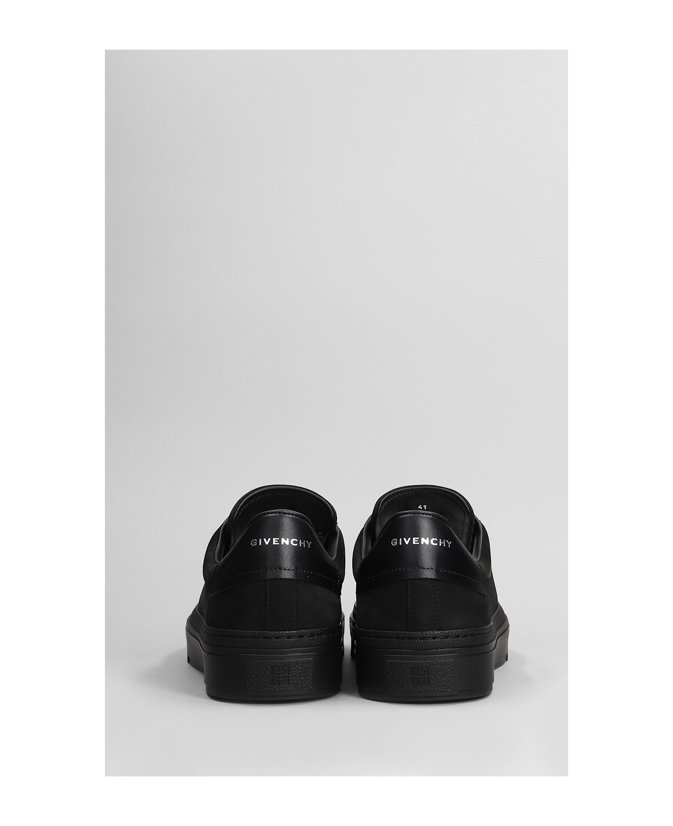 Givenchy City Sport Sneakers Sneakers In Black Leather - black