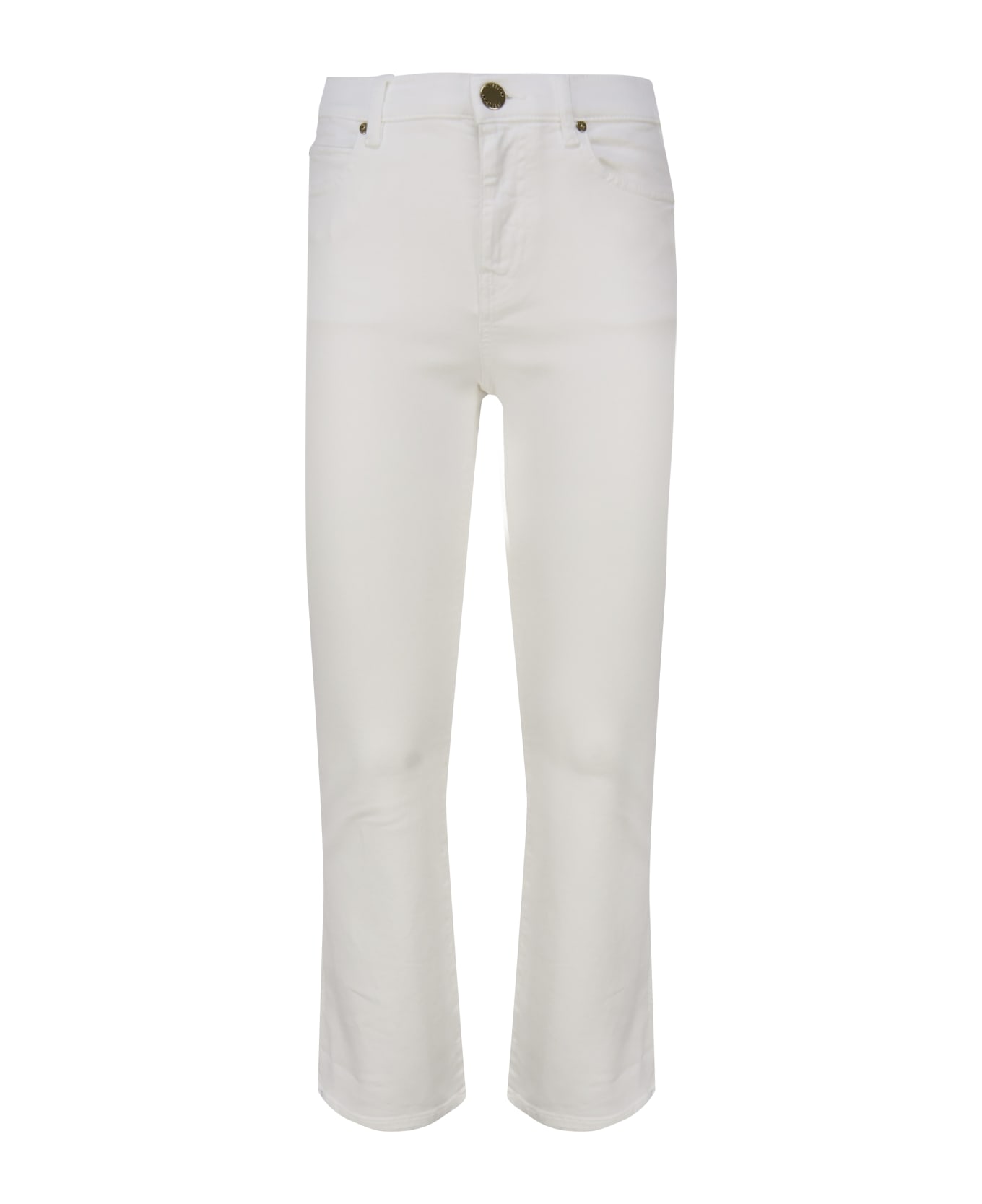 Pinko Bootcut Trousers - White