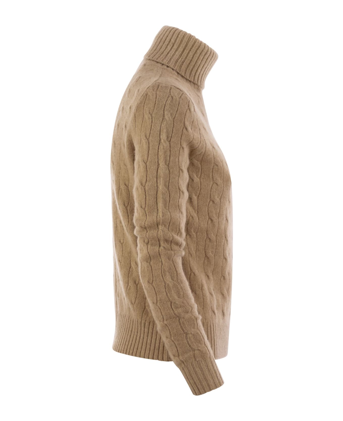 Polo Ralph Lauren Turtle Neck Sweater - Caramel ニットウェア