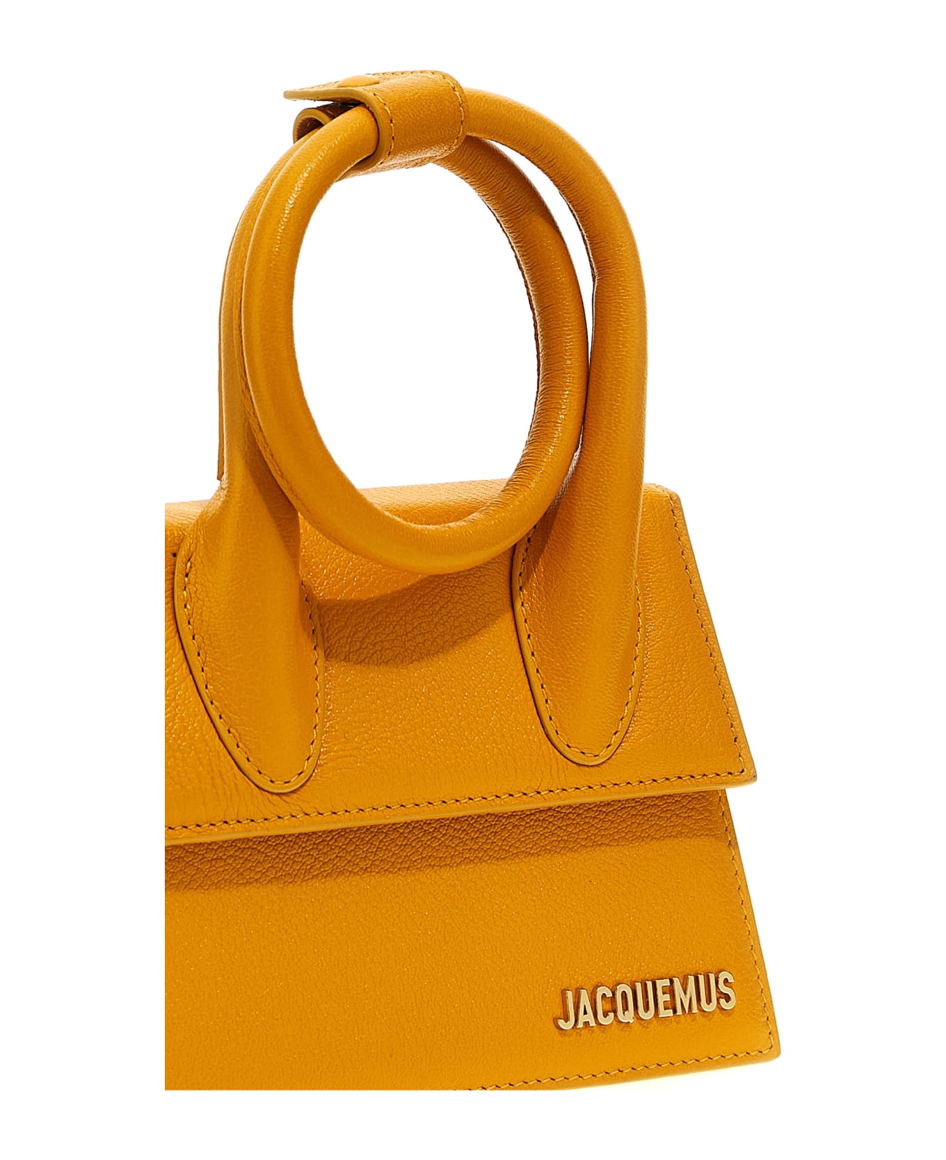 Jacquemus 'le Chiquito Noeud' Handbag - Orange