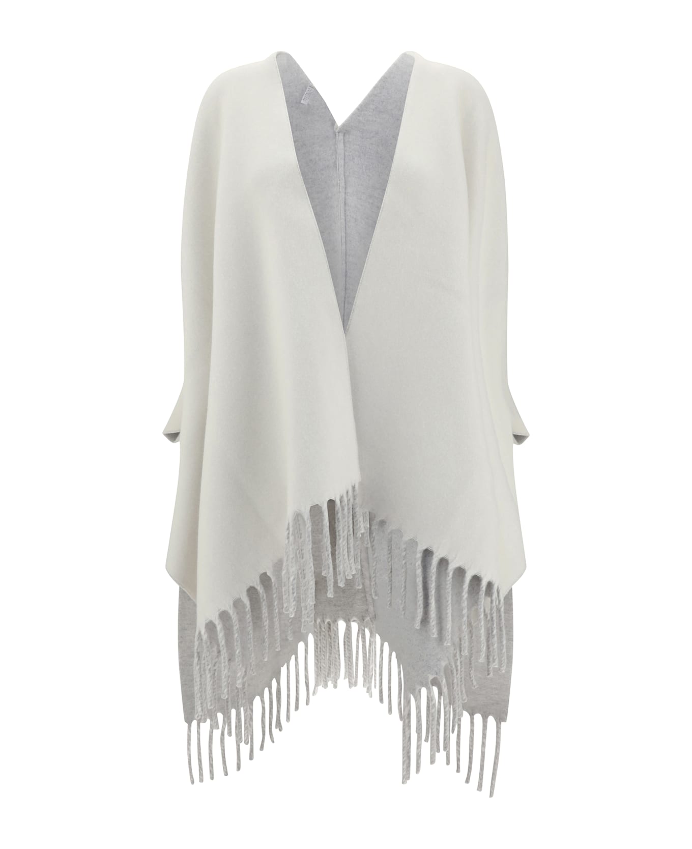 Brunello Cucinelli Cashmere And Wool Poncho