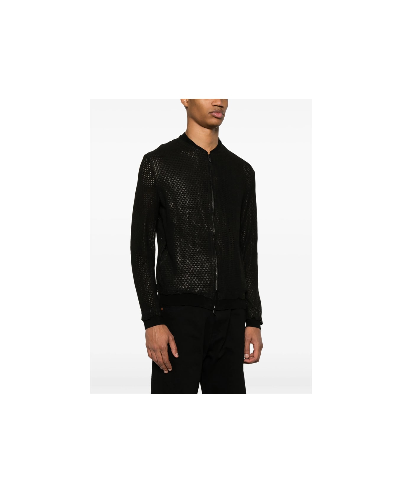 Salvatore Santoro Leather Outerwear - BLACK