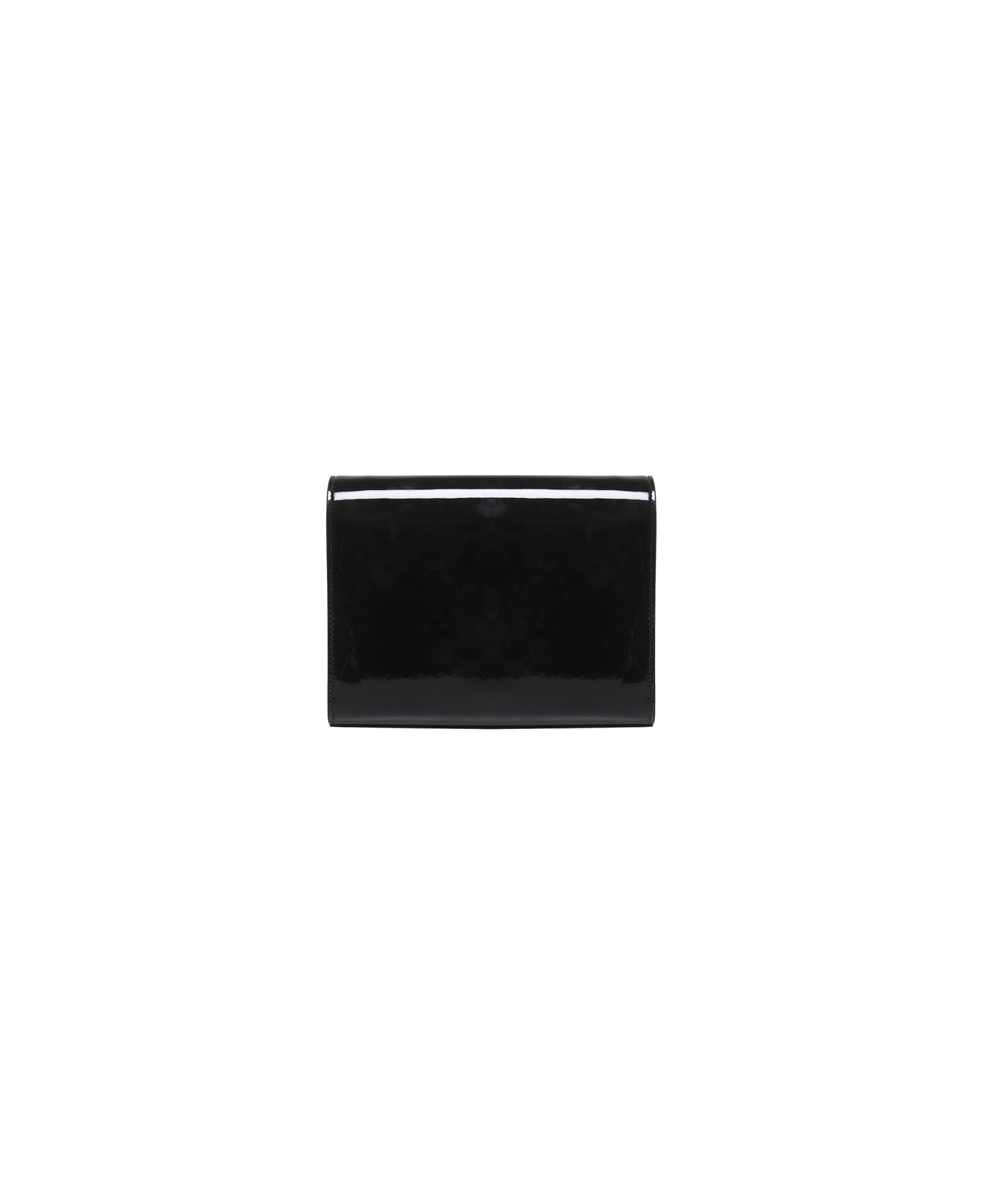 Saint Laurent Minaudiere Vicky In Plexiglass - Black