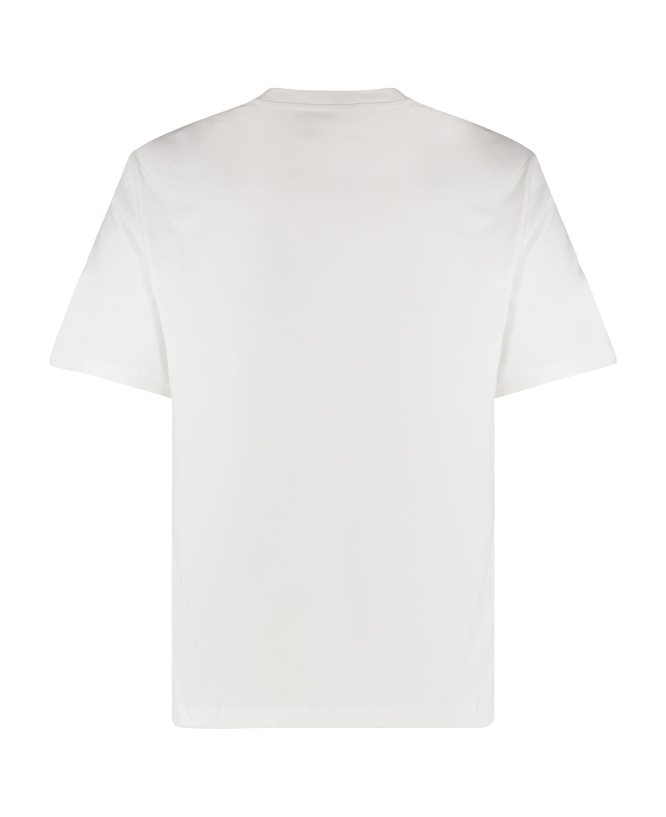 Versace Logo Cotton T-shirt - White