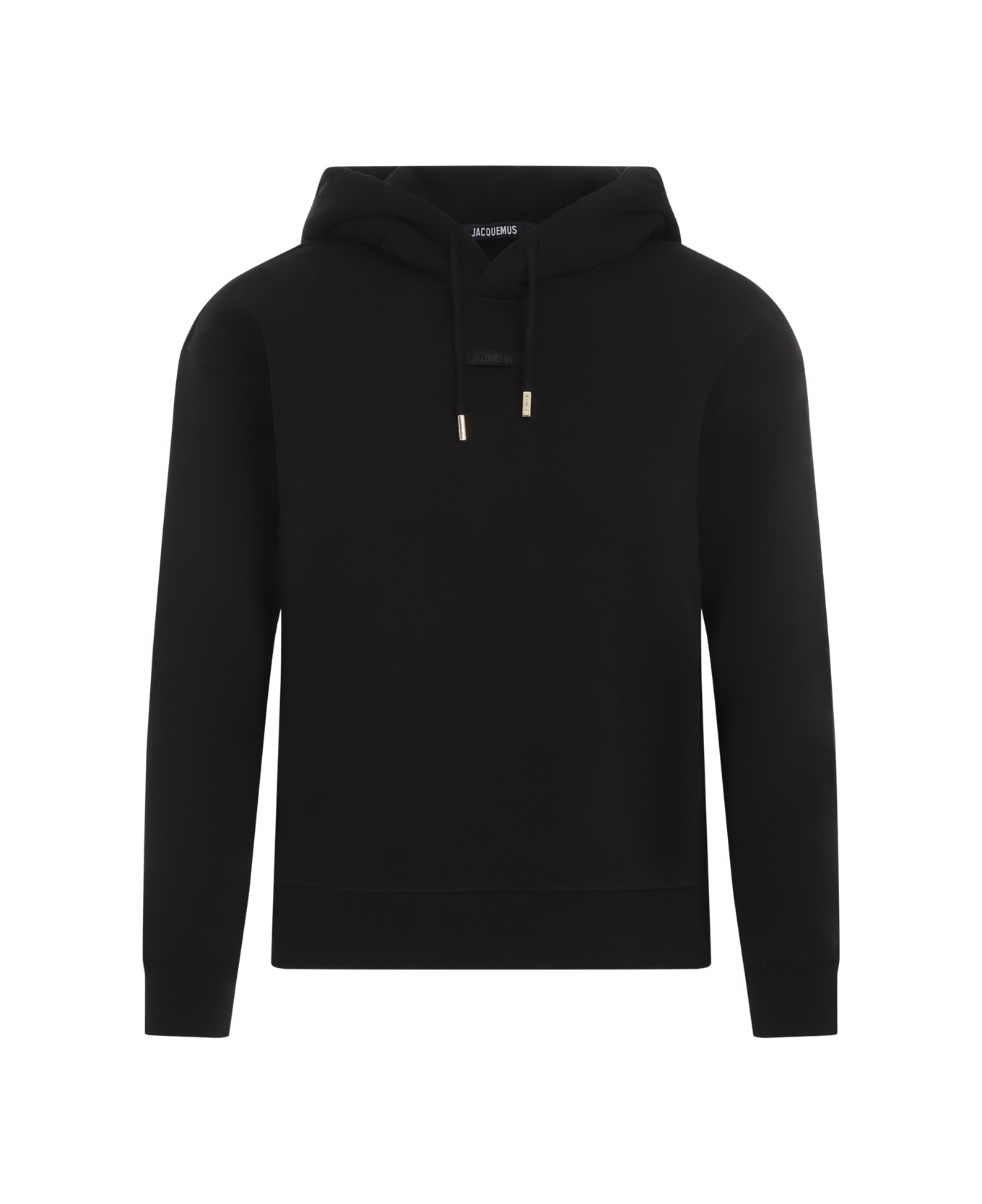Jacquemus Le Hoodie Gros Grain - Black
