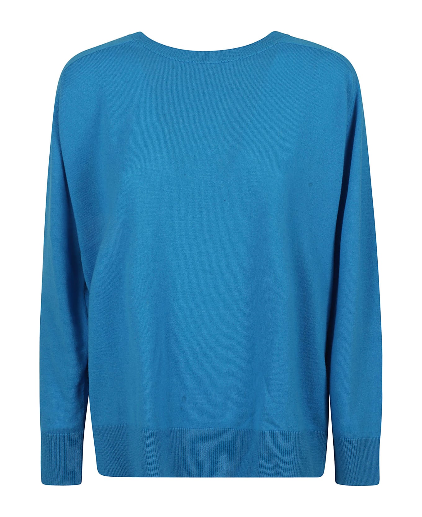 Phisique du Role Boat Neck Sweater - Turquoise