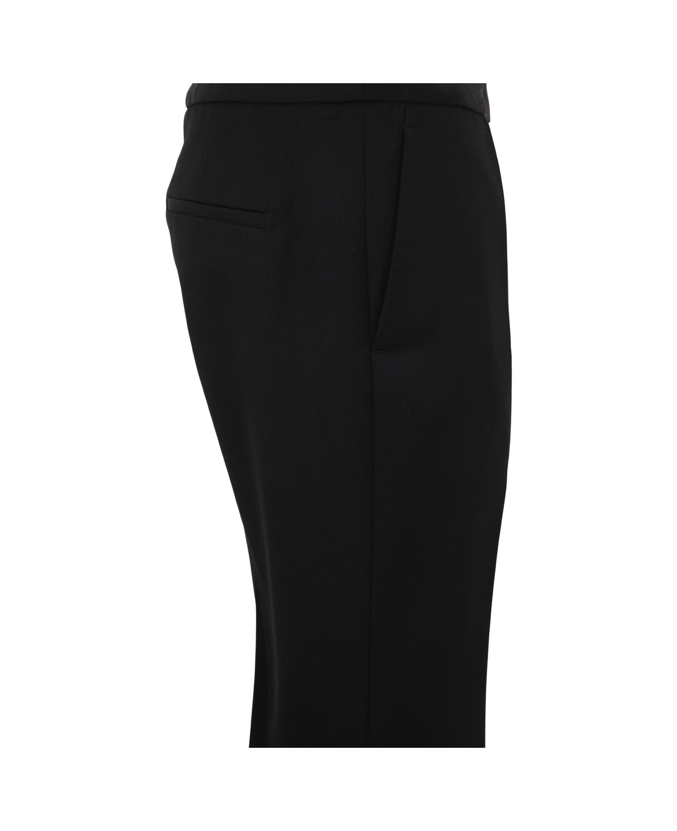 Jil Sander Slim Tailored Pant Slightly Low Waist - Black