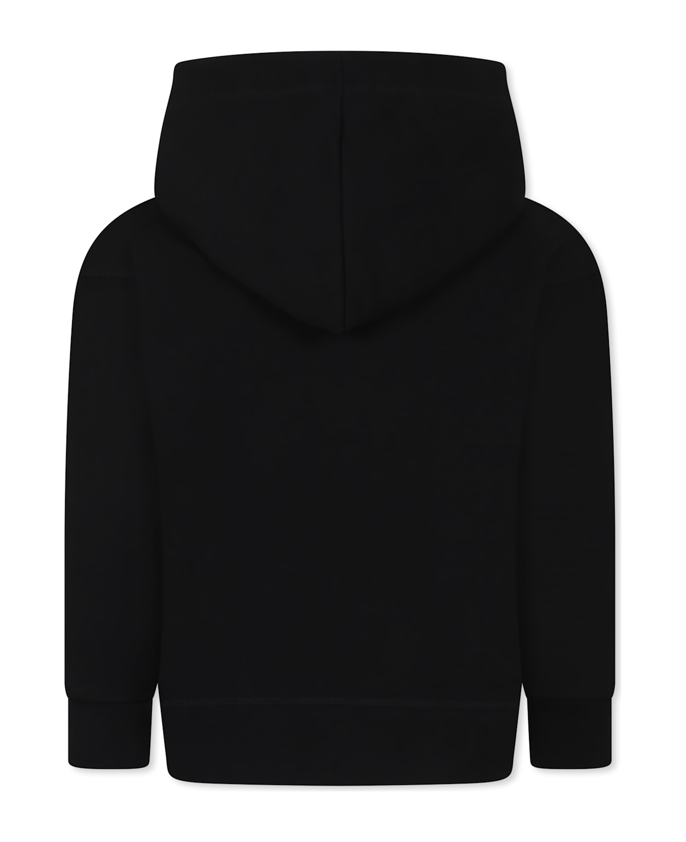 Dsquared2 Black Sweatshirt For Boy With Logo - Black