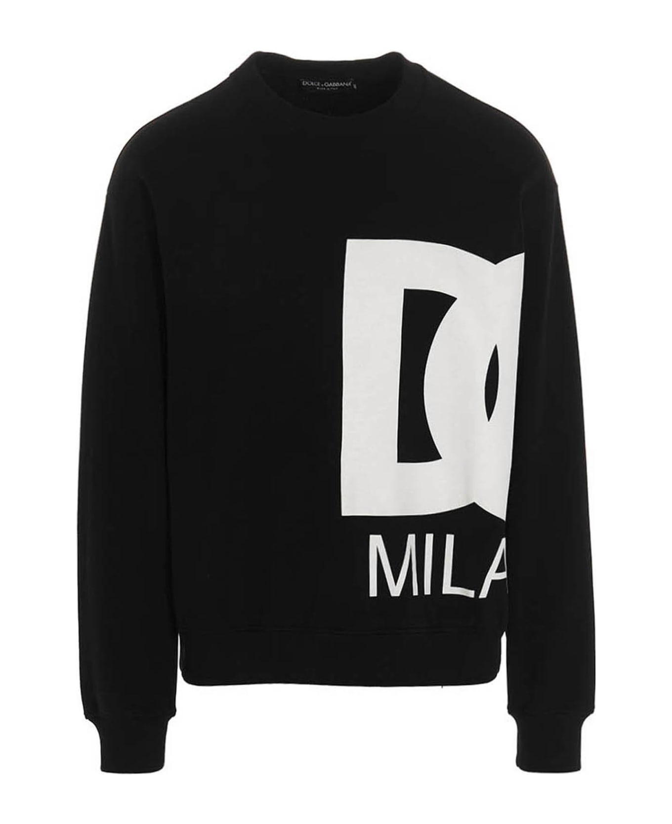 Dolce & Gabbana 'black Sicily' Sweatshirt - Black  