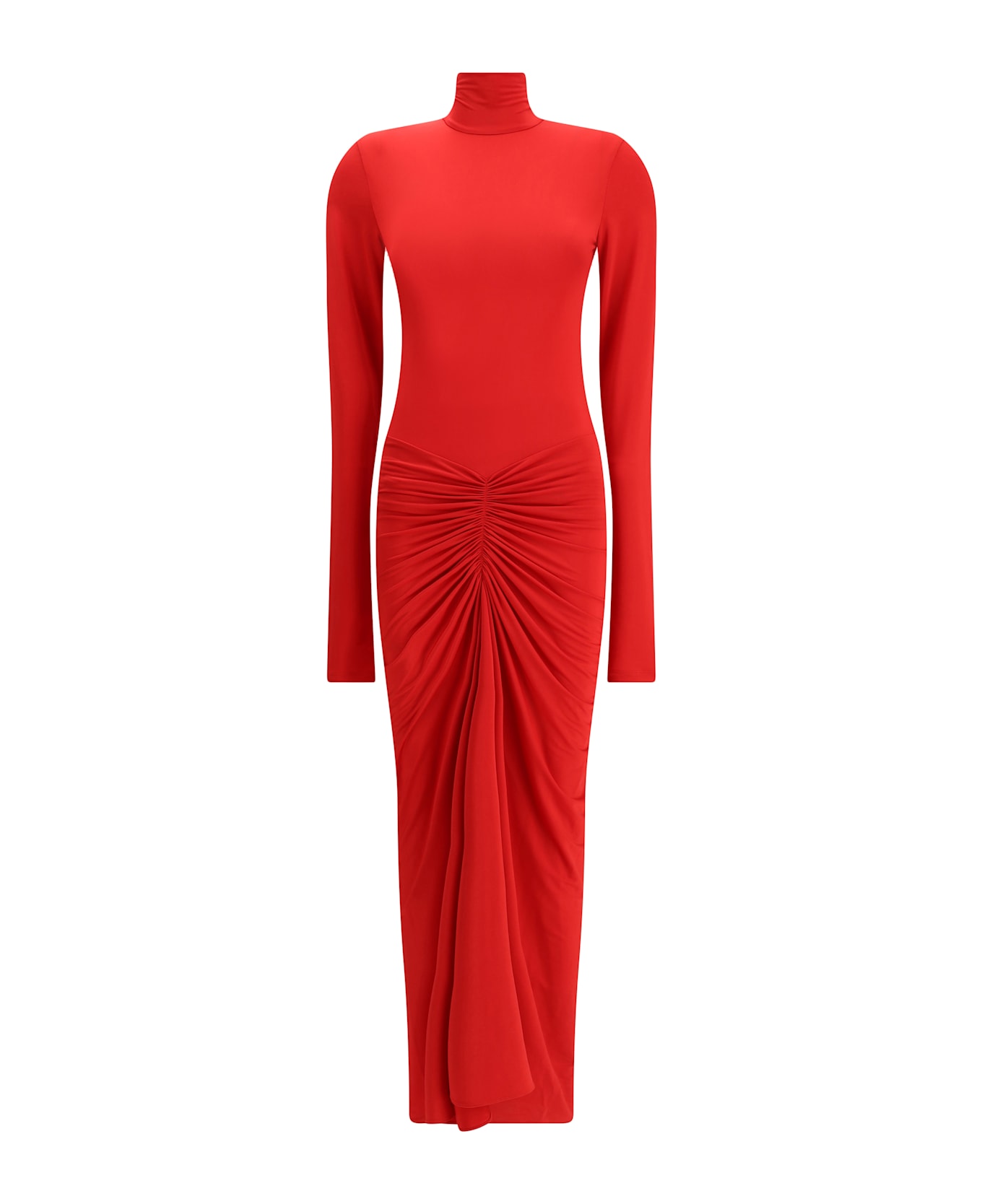 The Andamane Turtleneck Long Dress