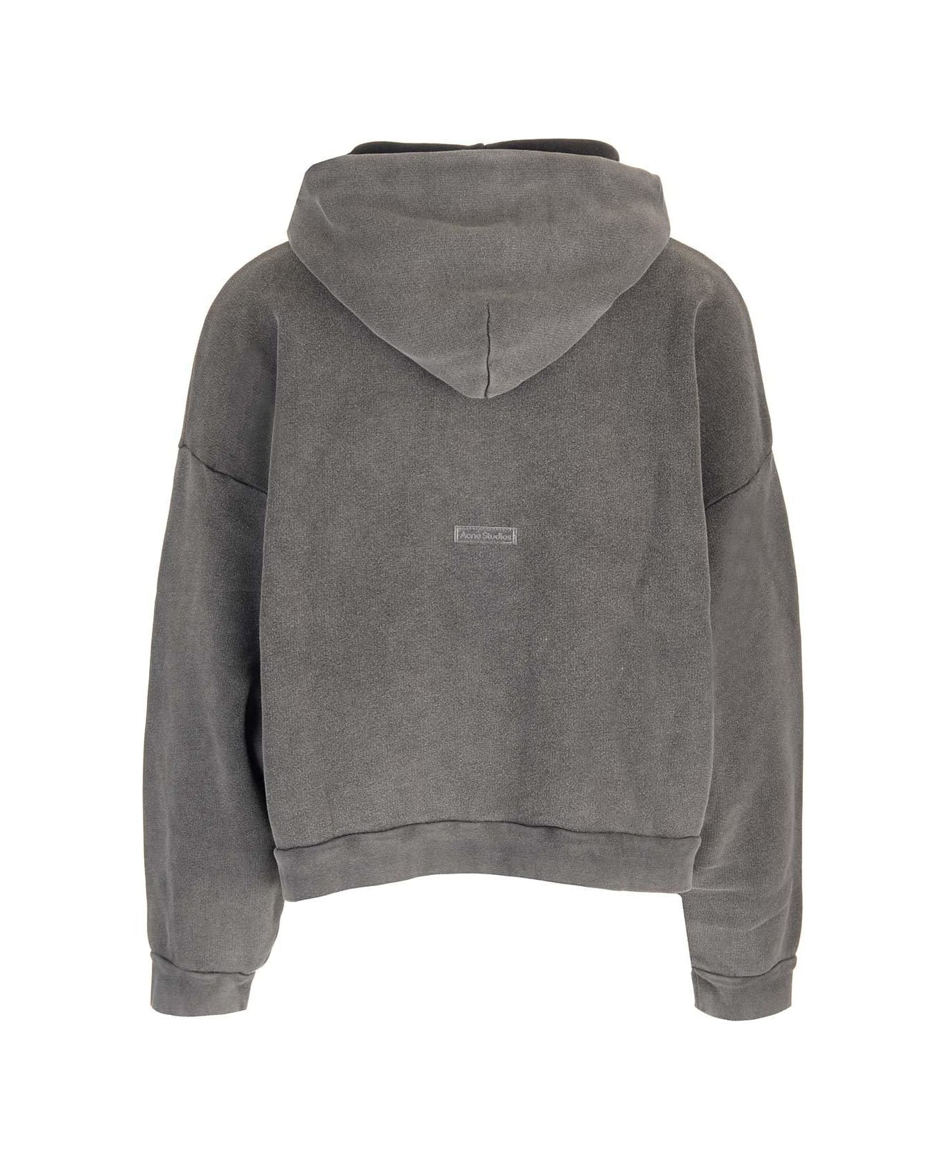 Acne Studios Hoodie With Logo Patch - BM0