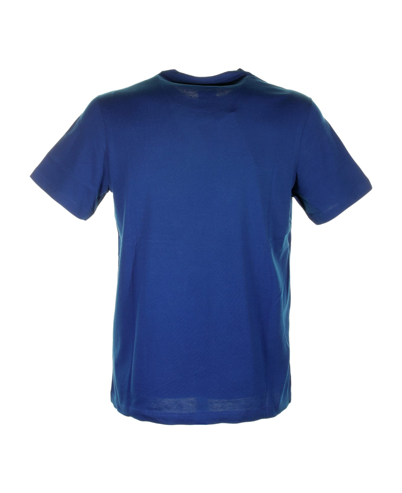 Paul&Shark Blue T-shirt With Logo - Blu