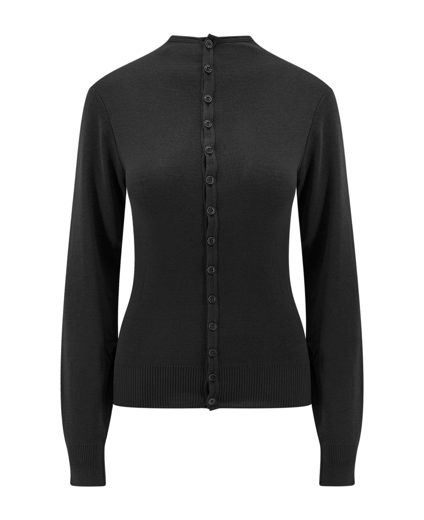 Lemaire Cardigan - Black