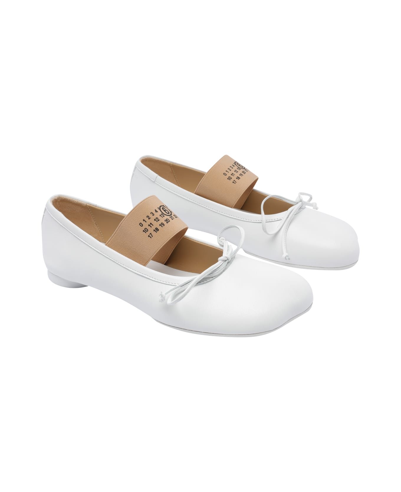 MM6 Maison Margiela Anatomic Ballets - white