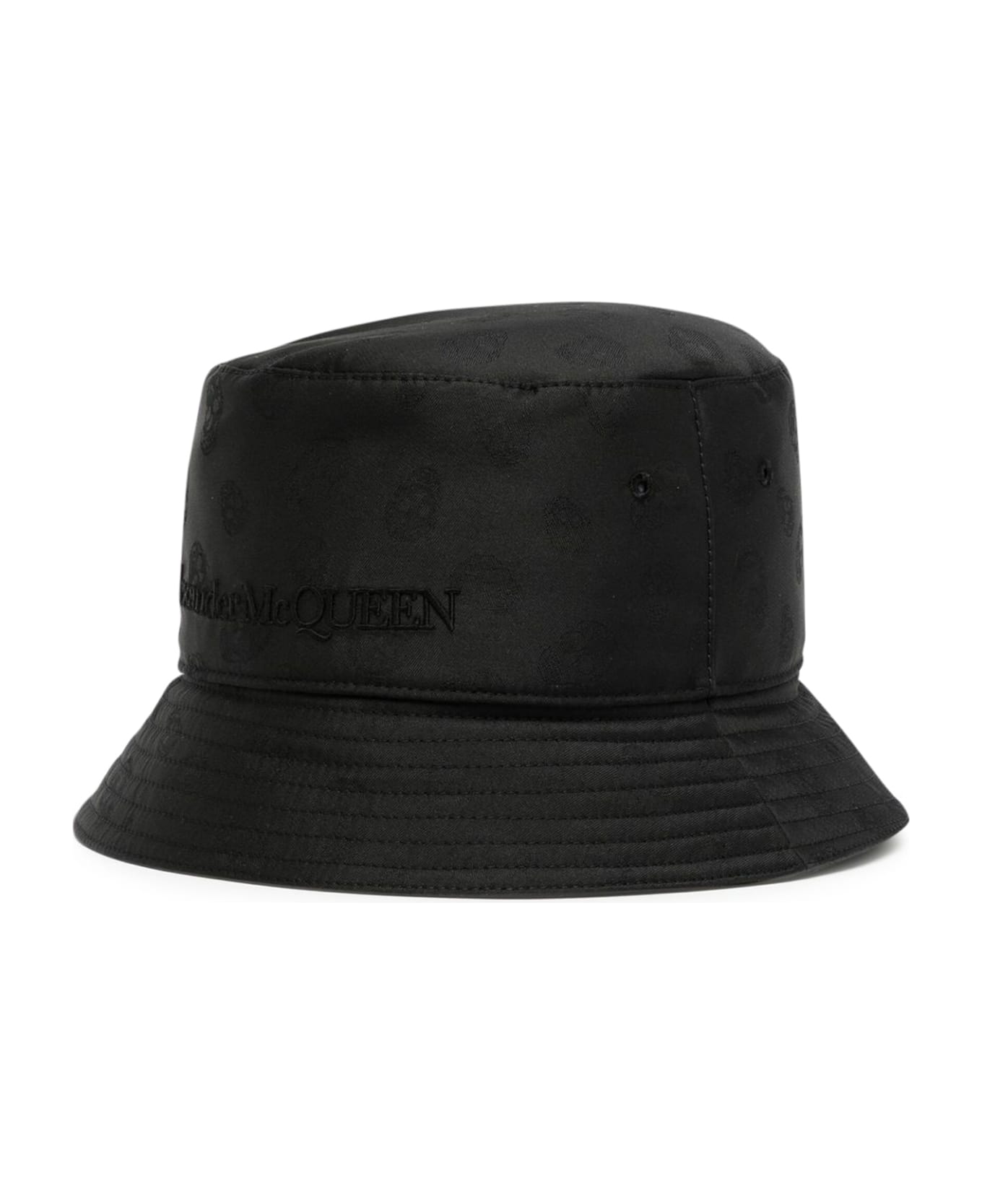 Alexander McQueen Hat Skull Jacquard - Black