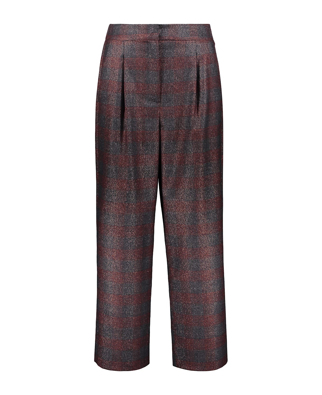 Lorena Antoniazzi Virgin Wool Trousers - blue