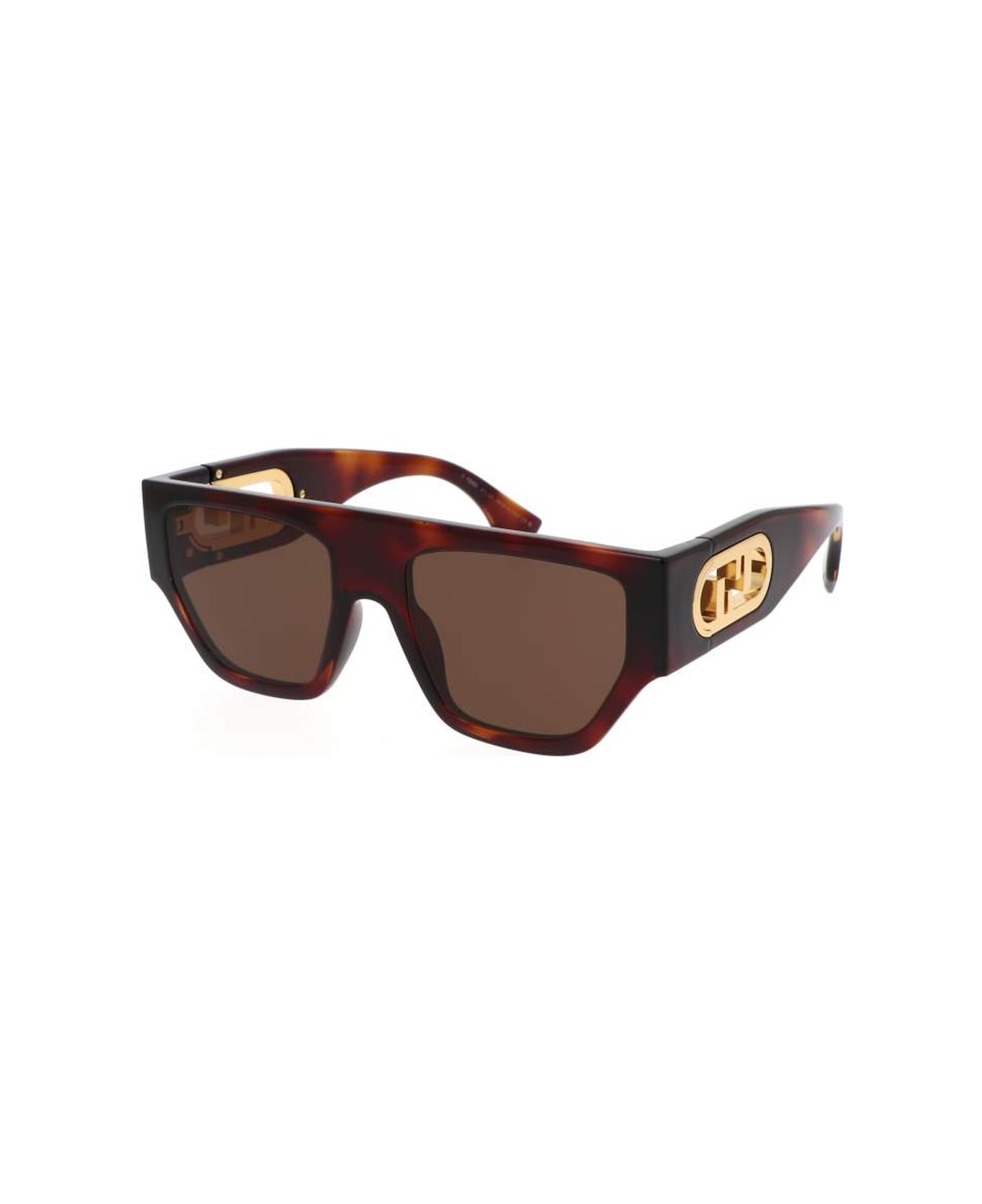 Fendi Eyewear Fe40108u 53e Sunglasses - Marrone