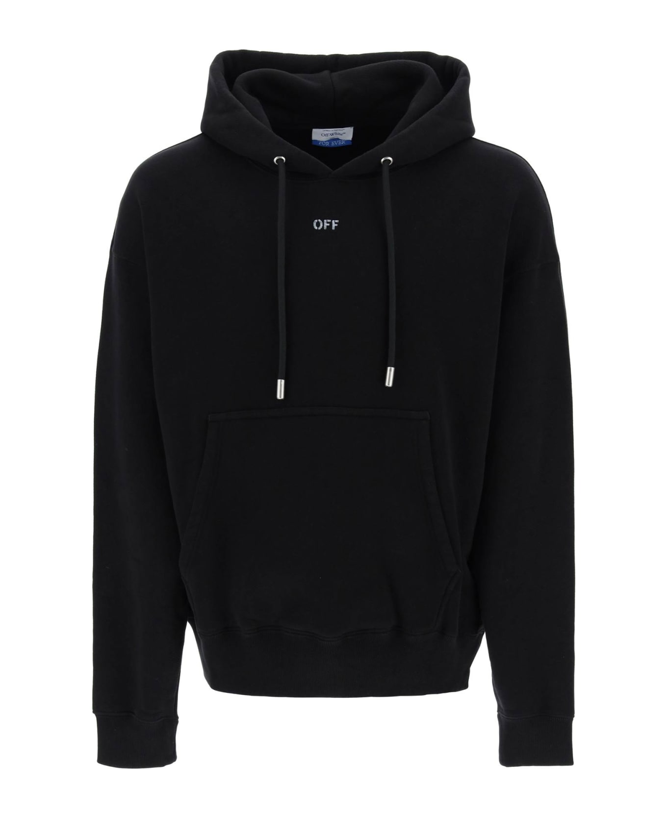 Off-White Skate Hoodie With Off Logo - Black フリース