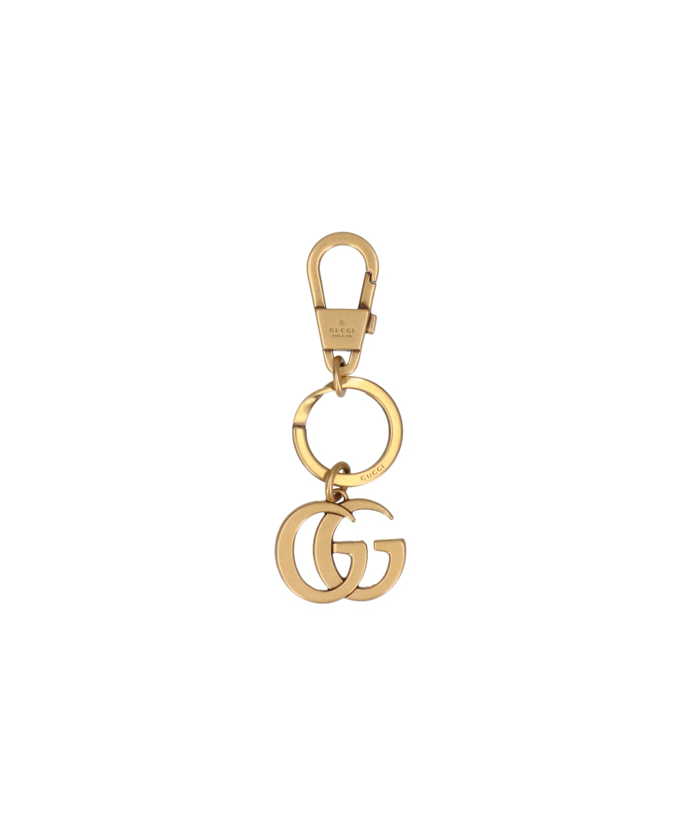 Gucci Double Keyring 
g
 - Gold