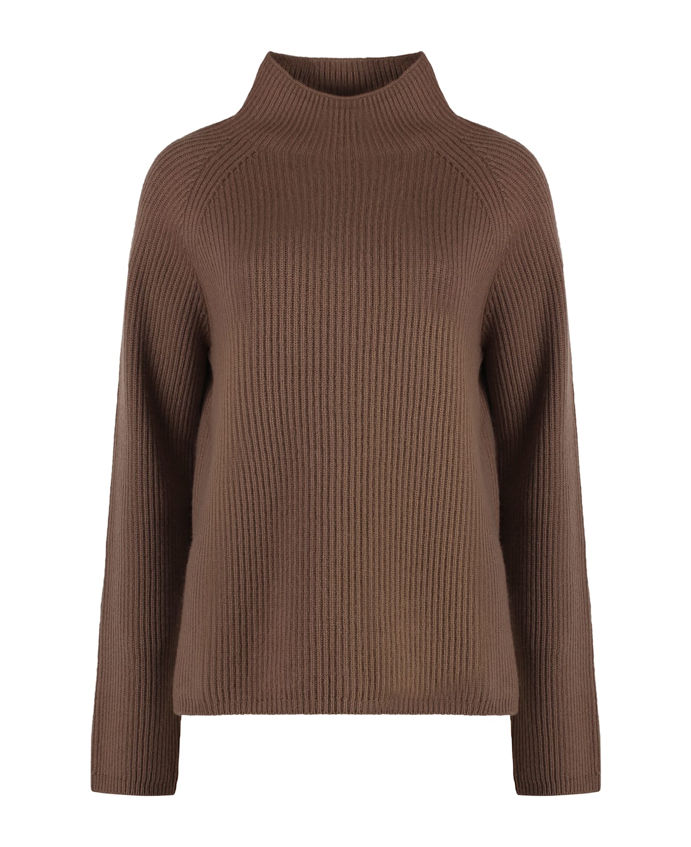 'S Max Mara Elica Wool And Cachemire Turtleneck Pullover - Camel