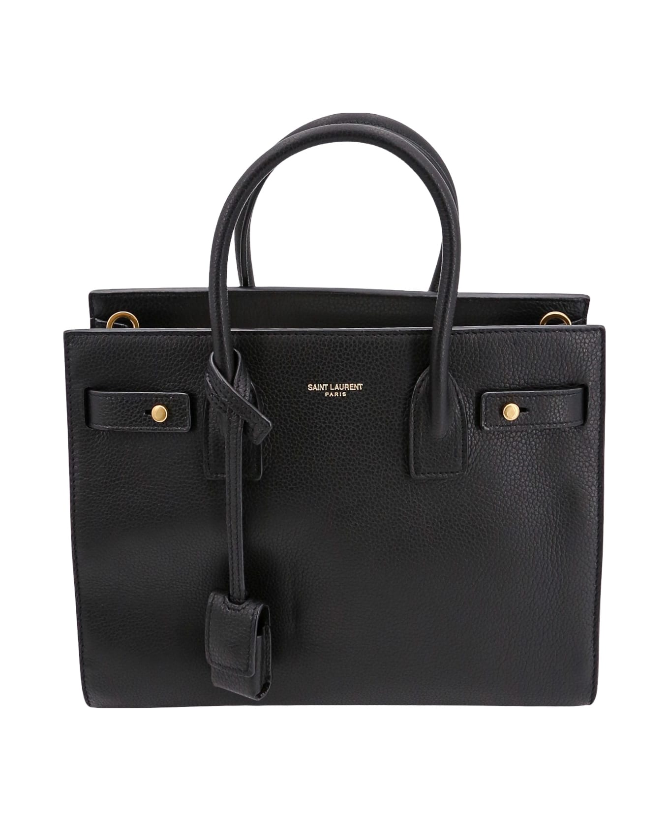 Saint Laurent Sac De Jour Handbag - Black