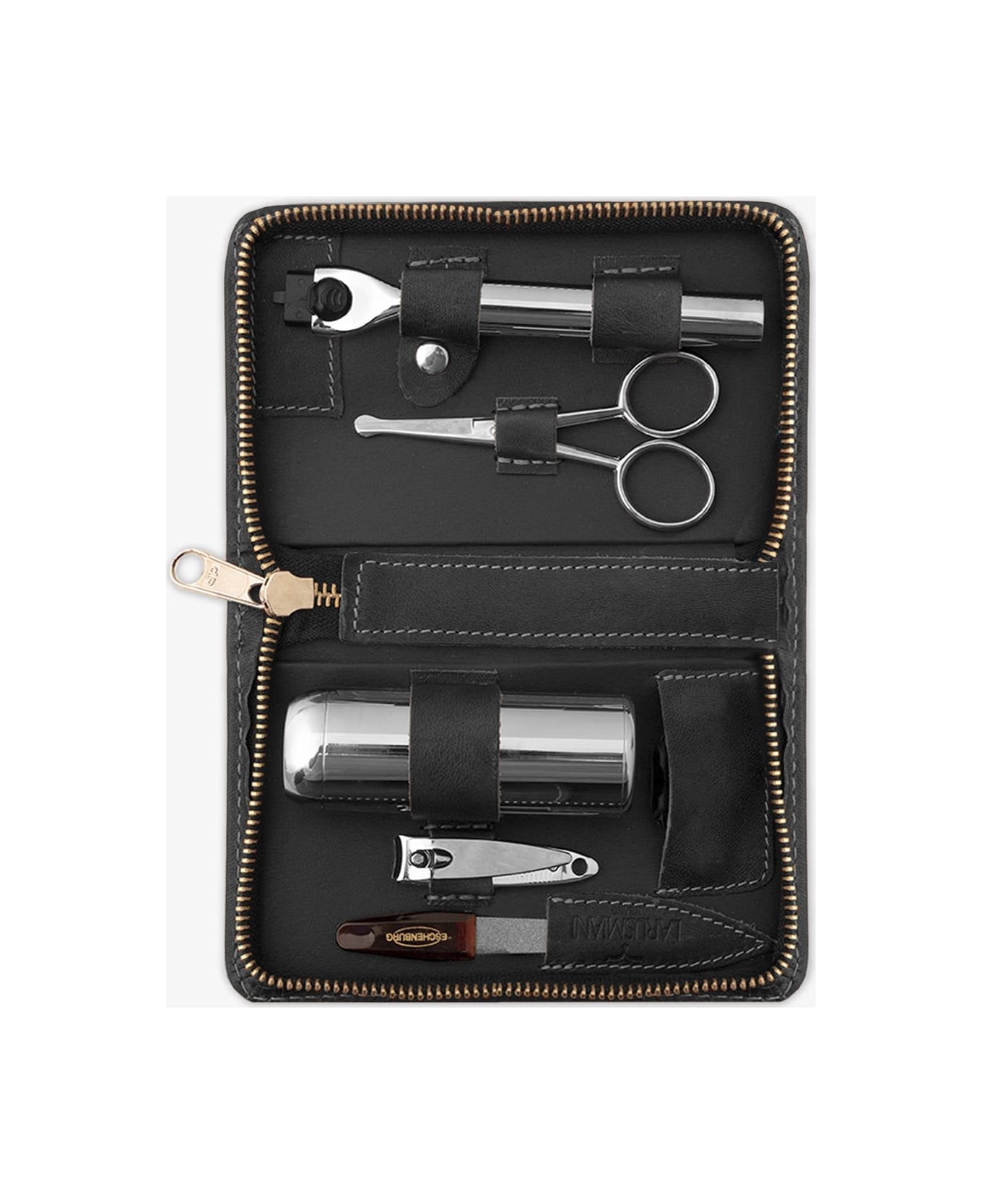 Larusmiani Zip Shaving Kit Beauty - Black