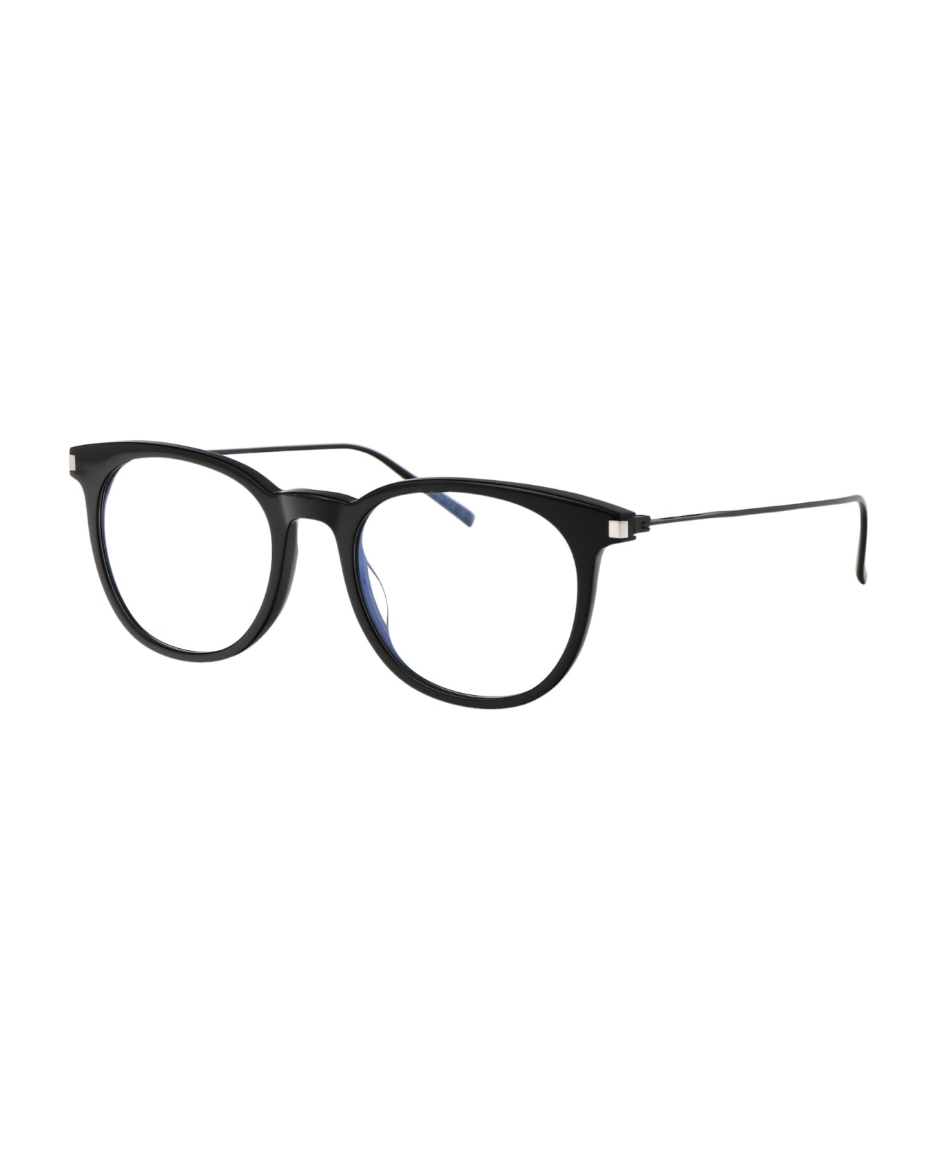 Saint Laurent Eyewear Sl 579 Glasses - 001 BLACK BLACK TRANSPARENT