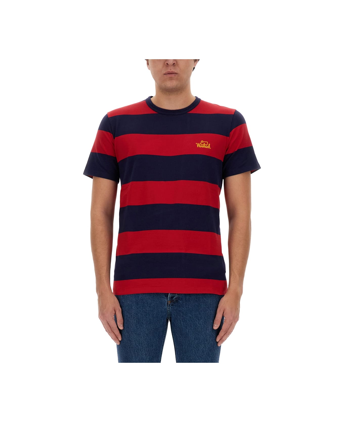 Woolrich Striped T-shirt - MULTICOLOUR