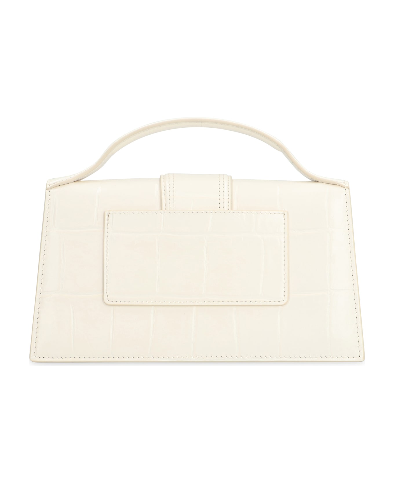 Jacquemus Le Grand Bambino Leather Handbag - White