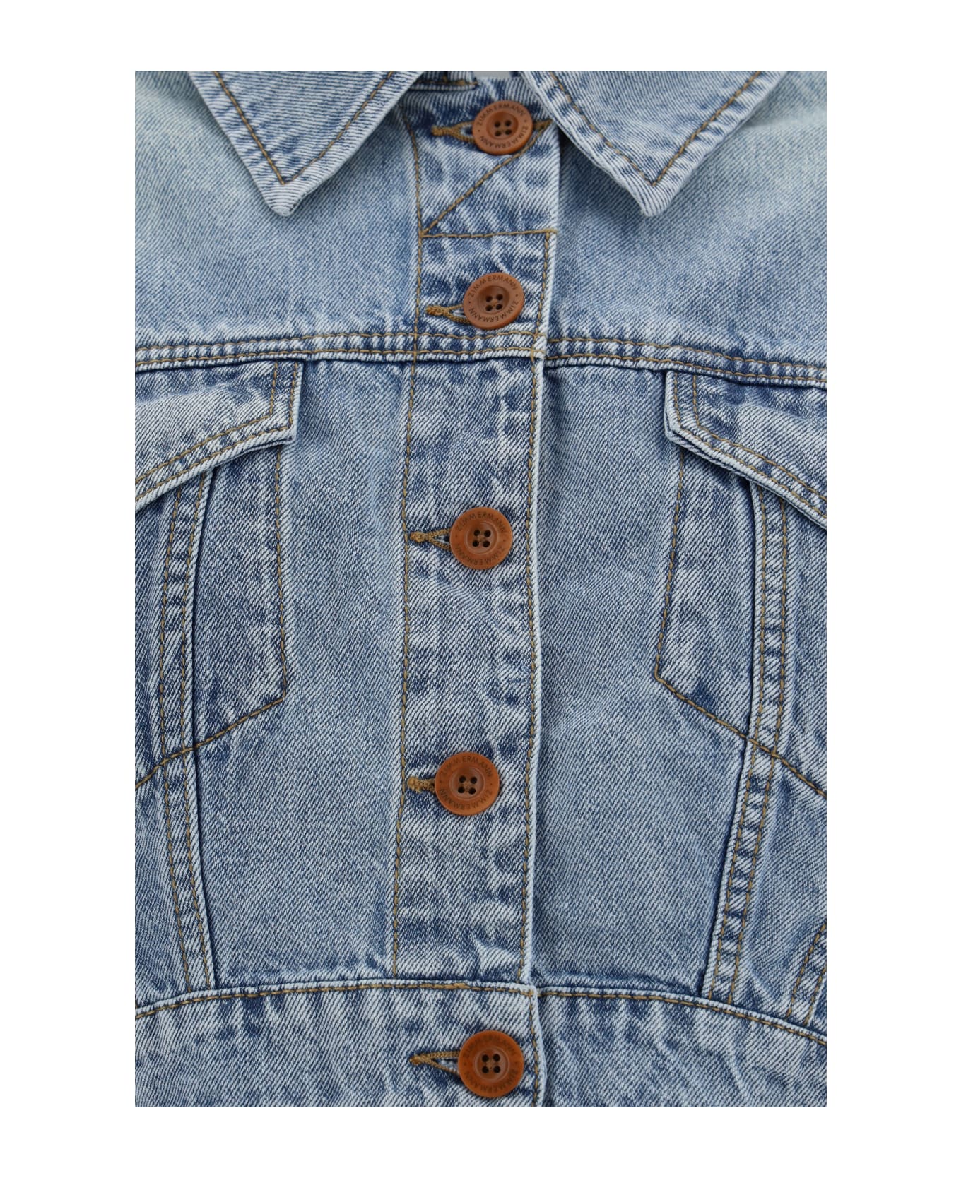 Zimmermann Denim Jacket - Faded Blue