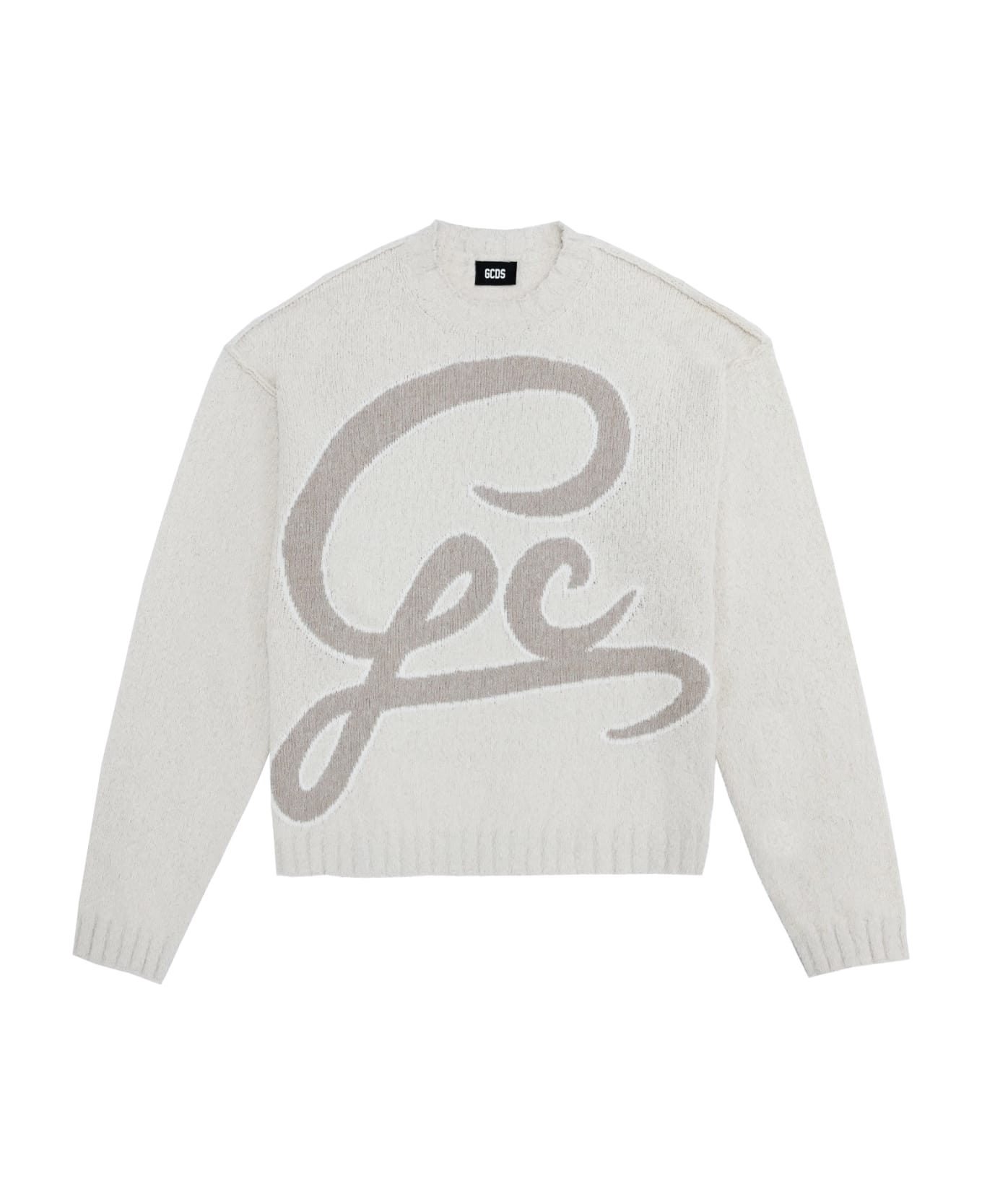 GCDS Sweater - White ニットウェア