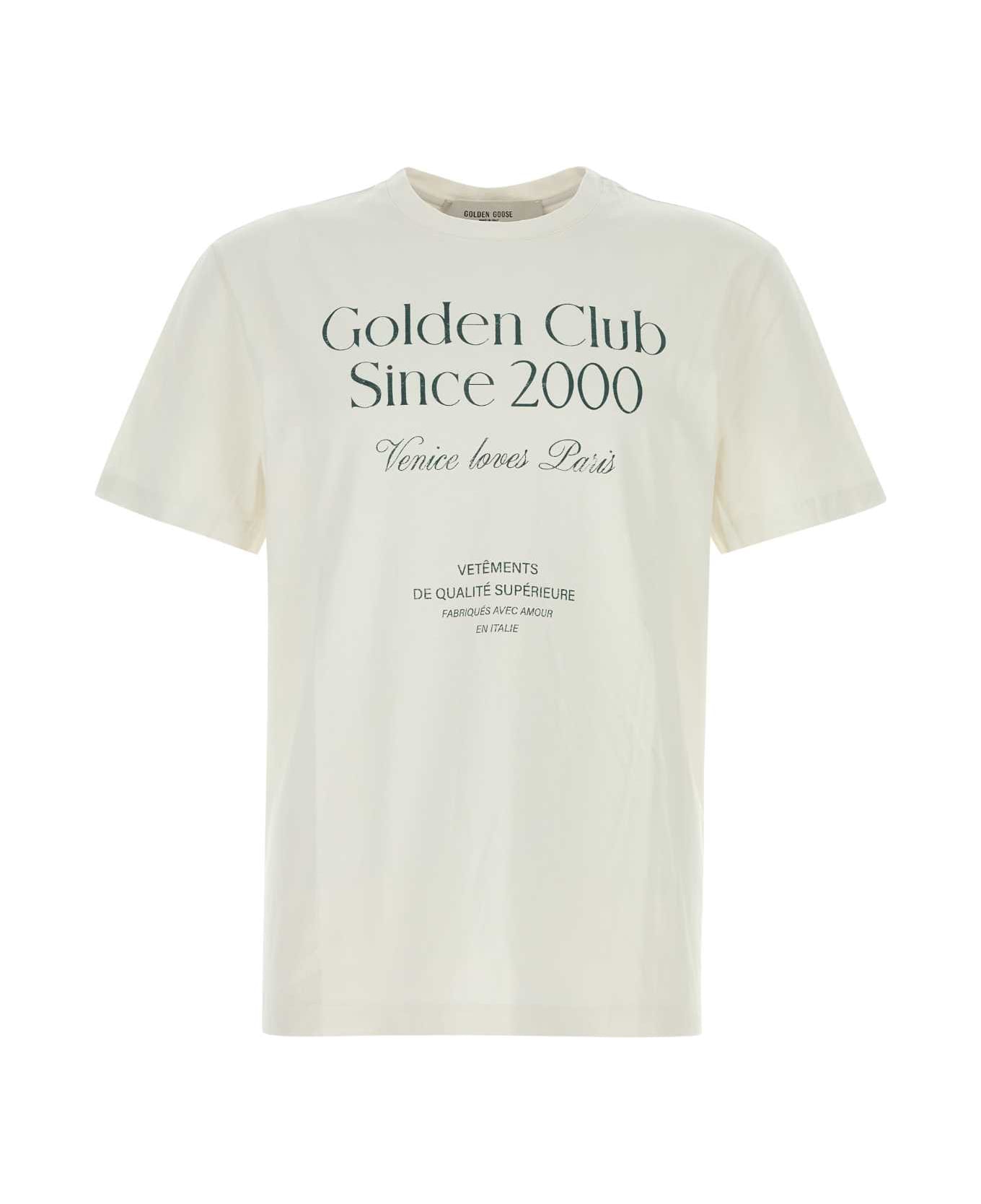 Golden Goose Chalk Cotton T-shirt - ARTICWOLF