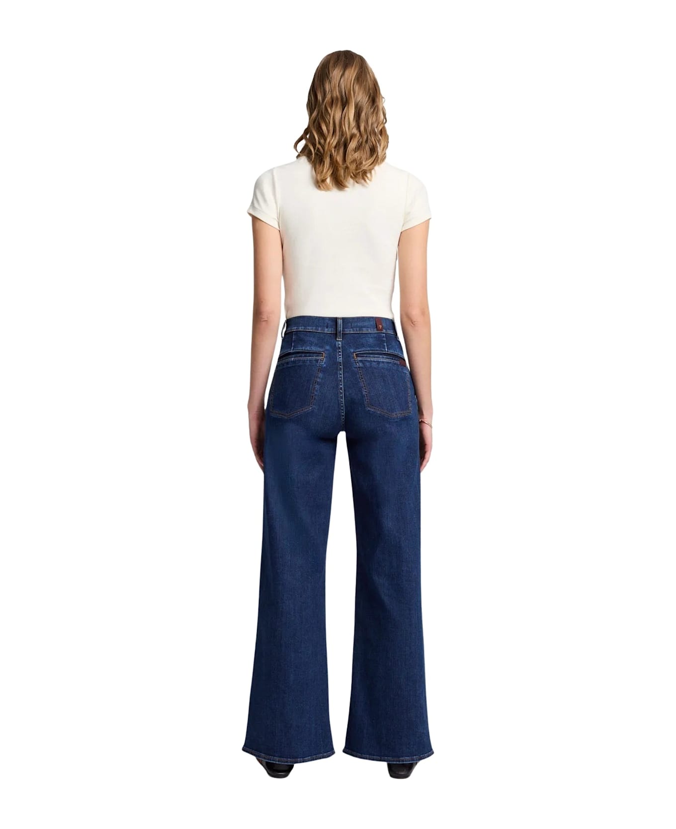 7 For All Mankind Tailored Lotta - Dark Blue