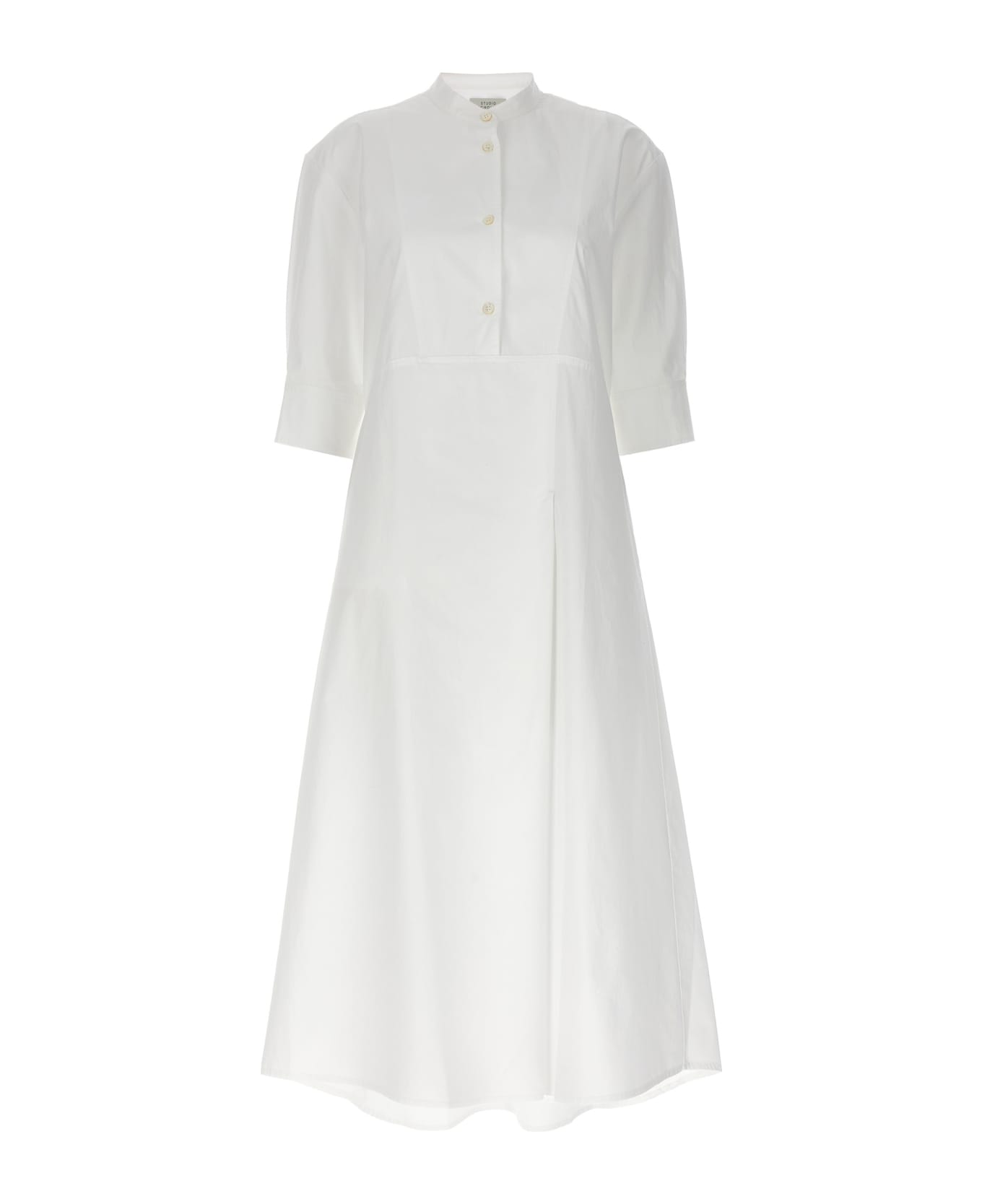 Studio Nicholson 'sabo' Dress - White ワンピース＆ドレス