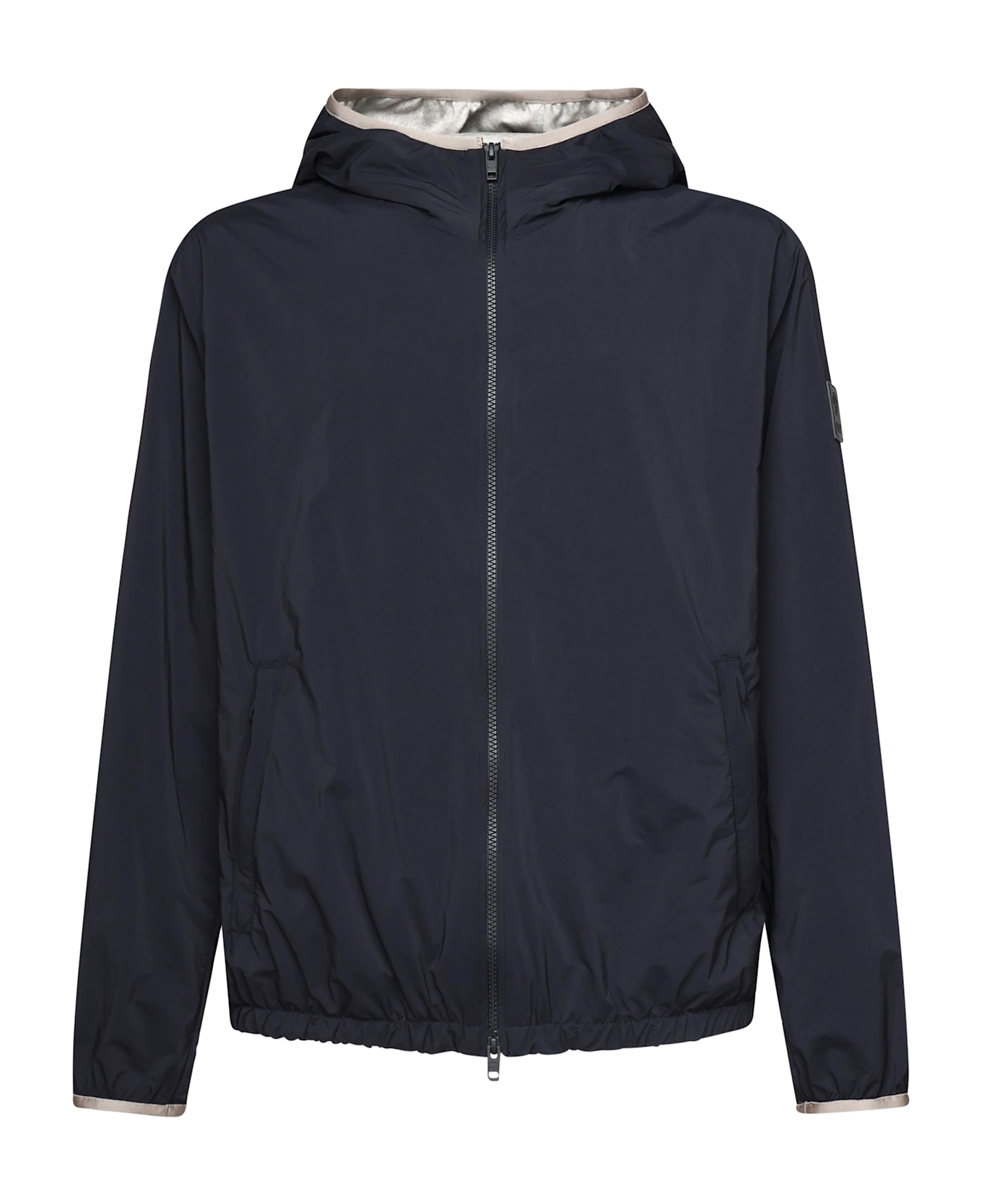 Fay Nylon Windbreaker - BLU DENIM