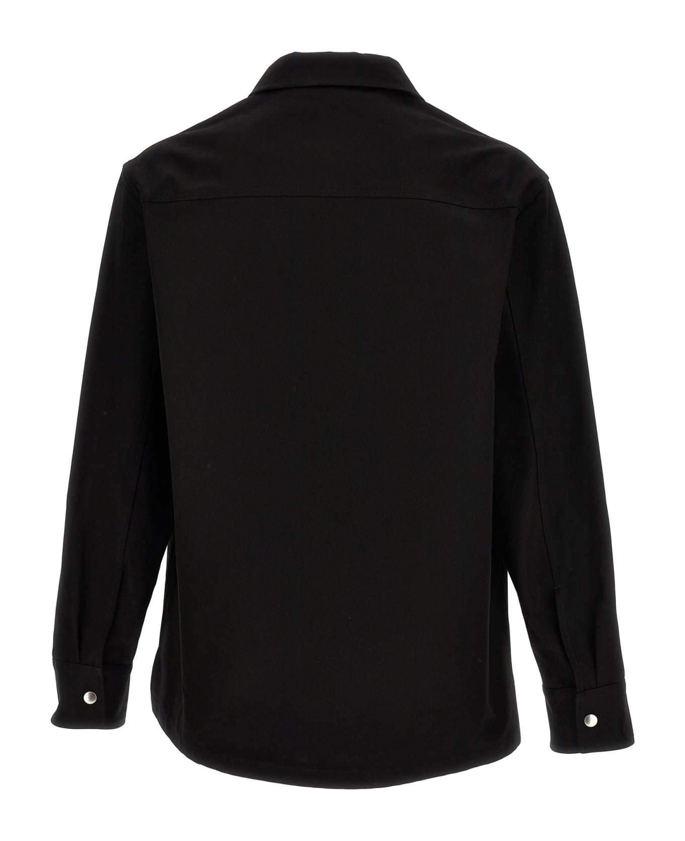 Jil Sander Gabardine Shirt - BLACK